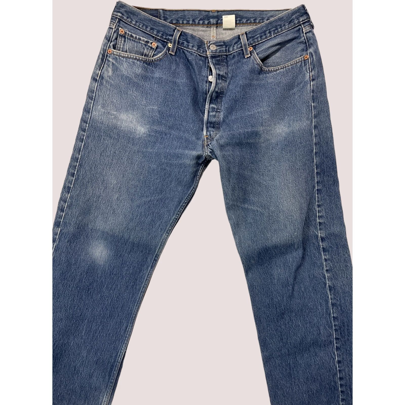 Levi's VINTAGE Levi's 501 Jeans Mens 38x30 Denim Pants Button Fly Red Tab Y2K Size US 38 / EU 54 - 1 Thumbnail