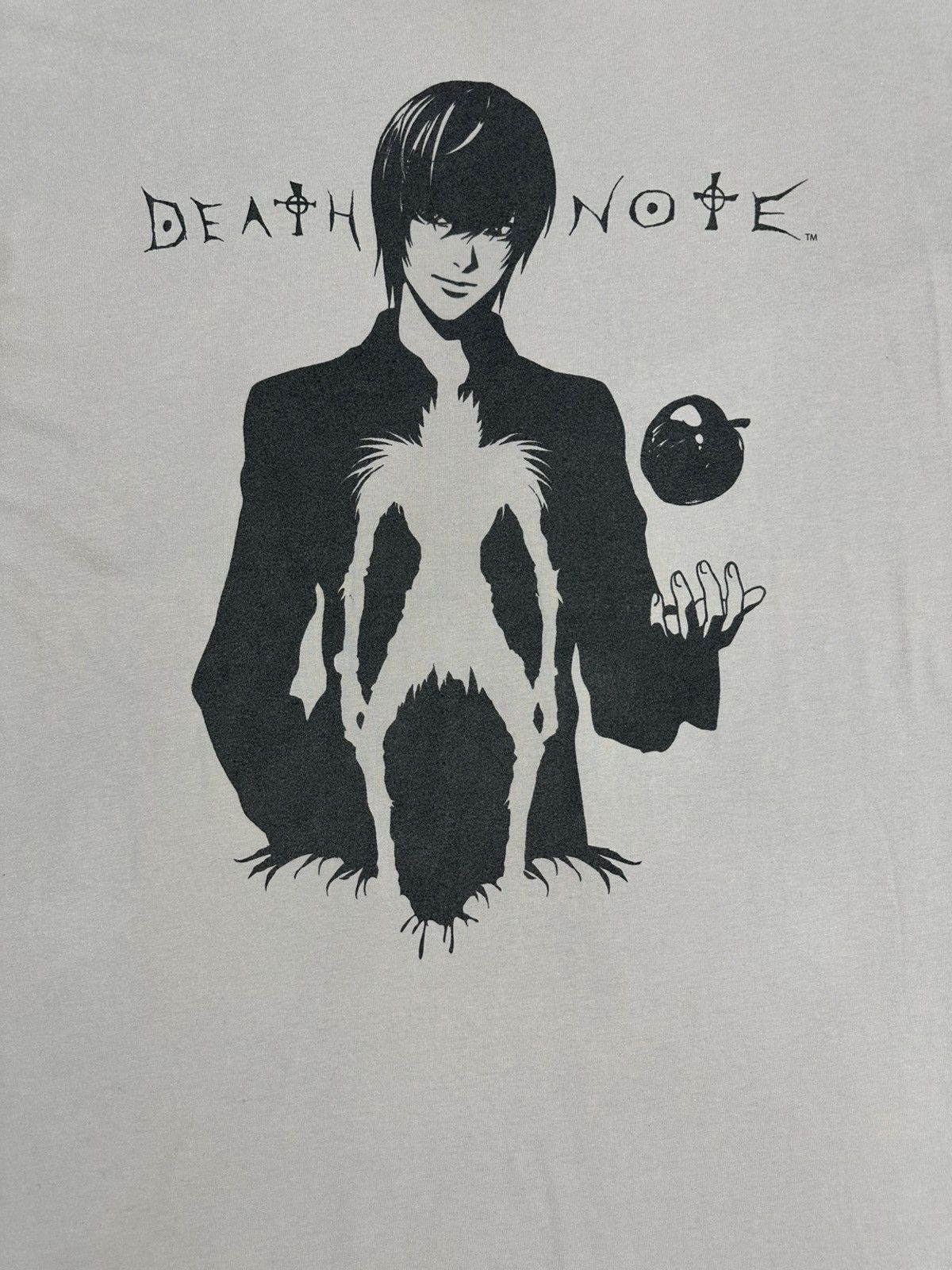 Anime Rare🔥Death Note Anime Mangga Shirt Big Logo Spell Out Size US L / EU 52-54 / 3 - 2 Thumbnail