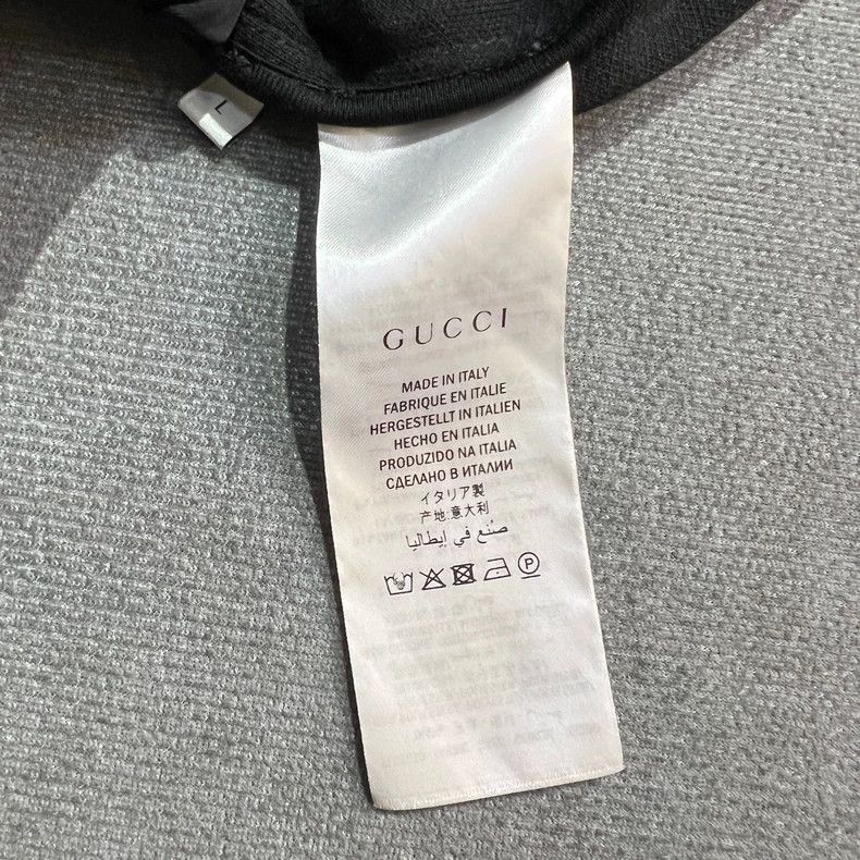 Gucci Gucci Black side sleeve logo school uniform jacket 2502-Nex Size US L / EU 52-54 / 3 - 7 Thumbnail