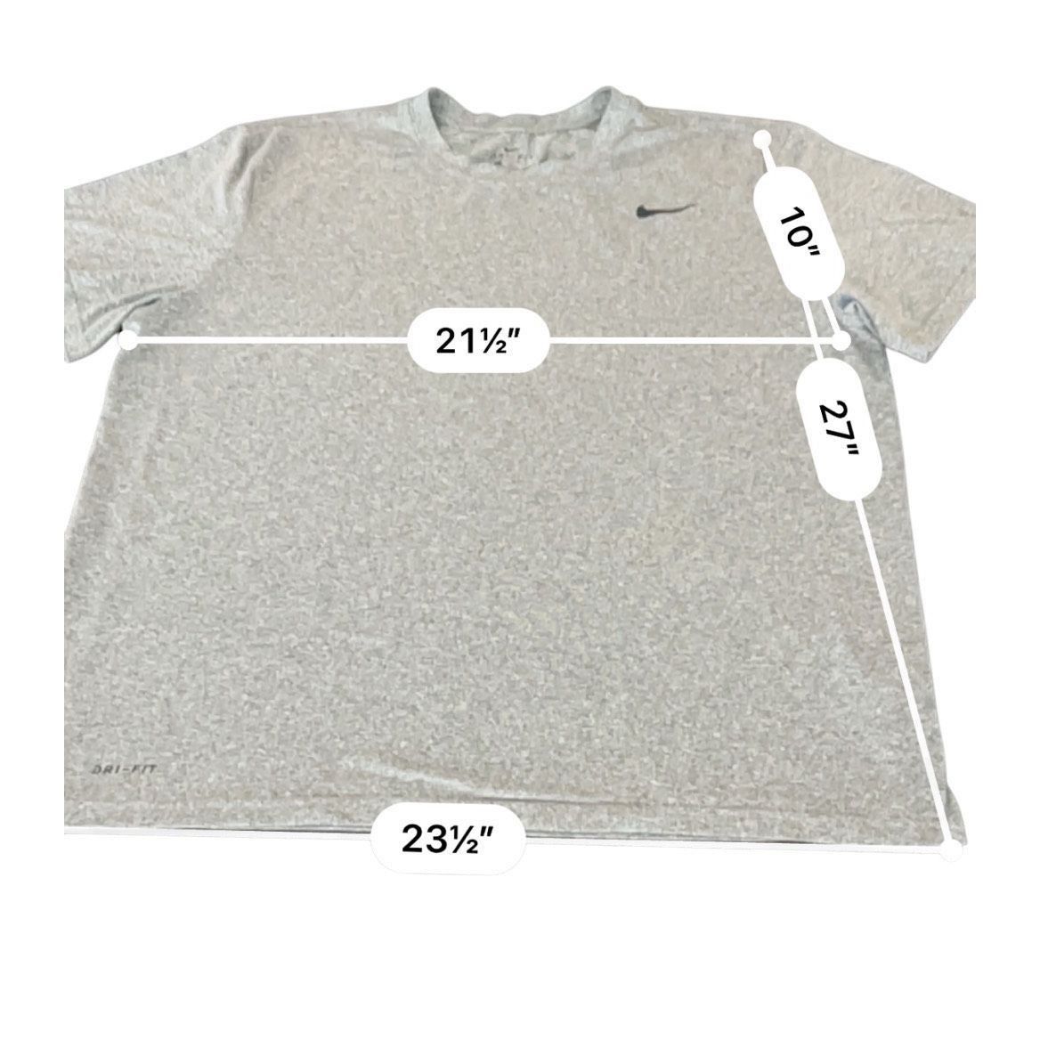 Nike Nike Logo Dri Fit Athletic T-shirt size XL Size US XL / EU 56 / 4 - 7 Thumbnail