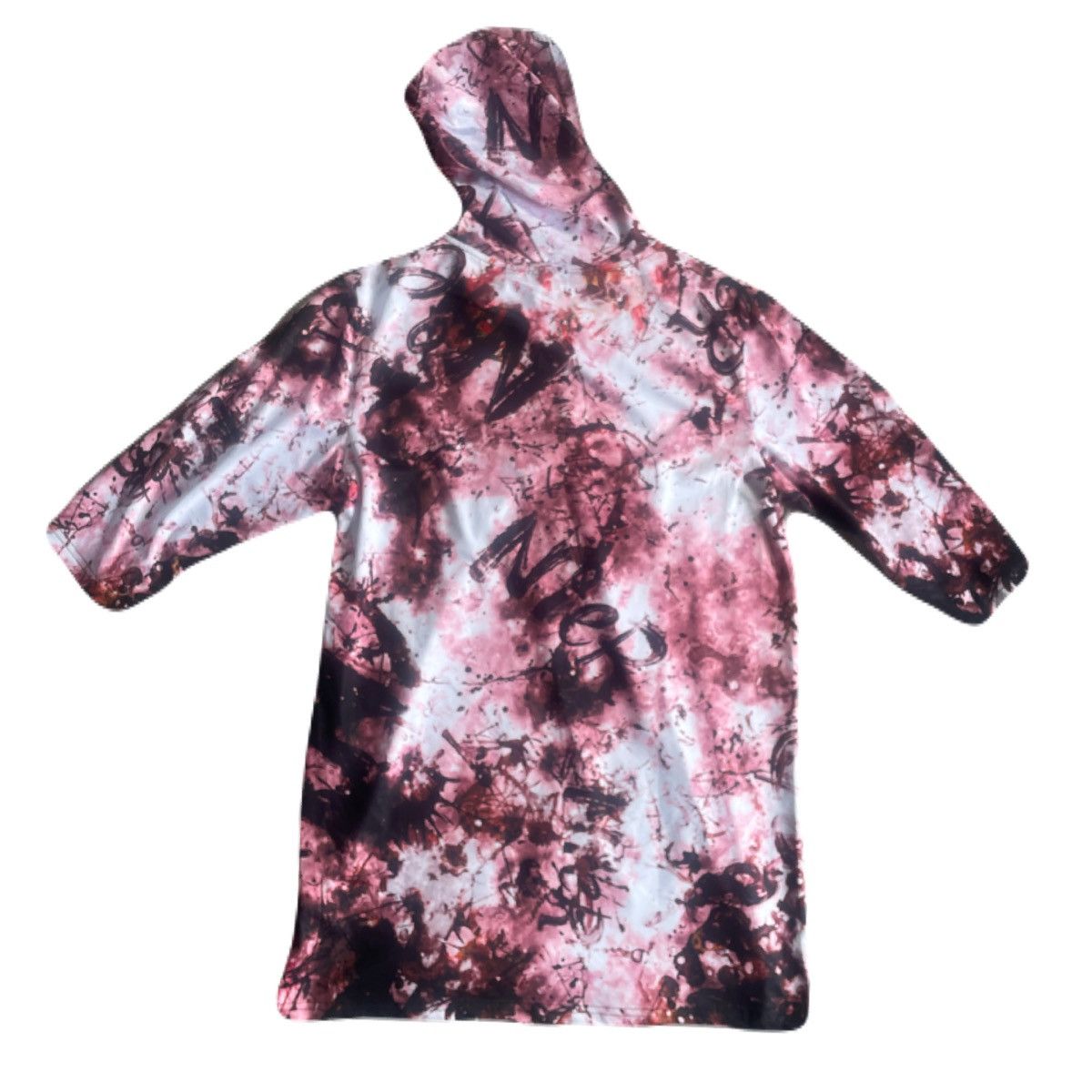 If Six Was Nine 2000s Japanese archive Vkei Graphic 3/4 Sleeve Hoodie Gyaruo Size US M / EU 48-50 / 2 - 4 Thumbnail