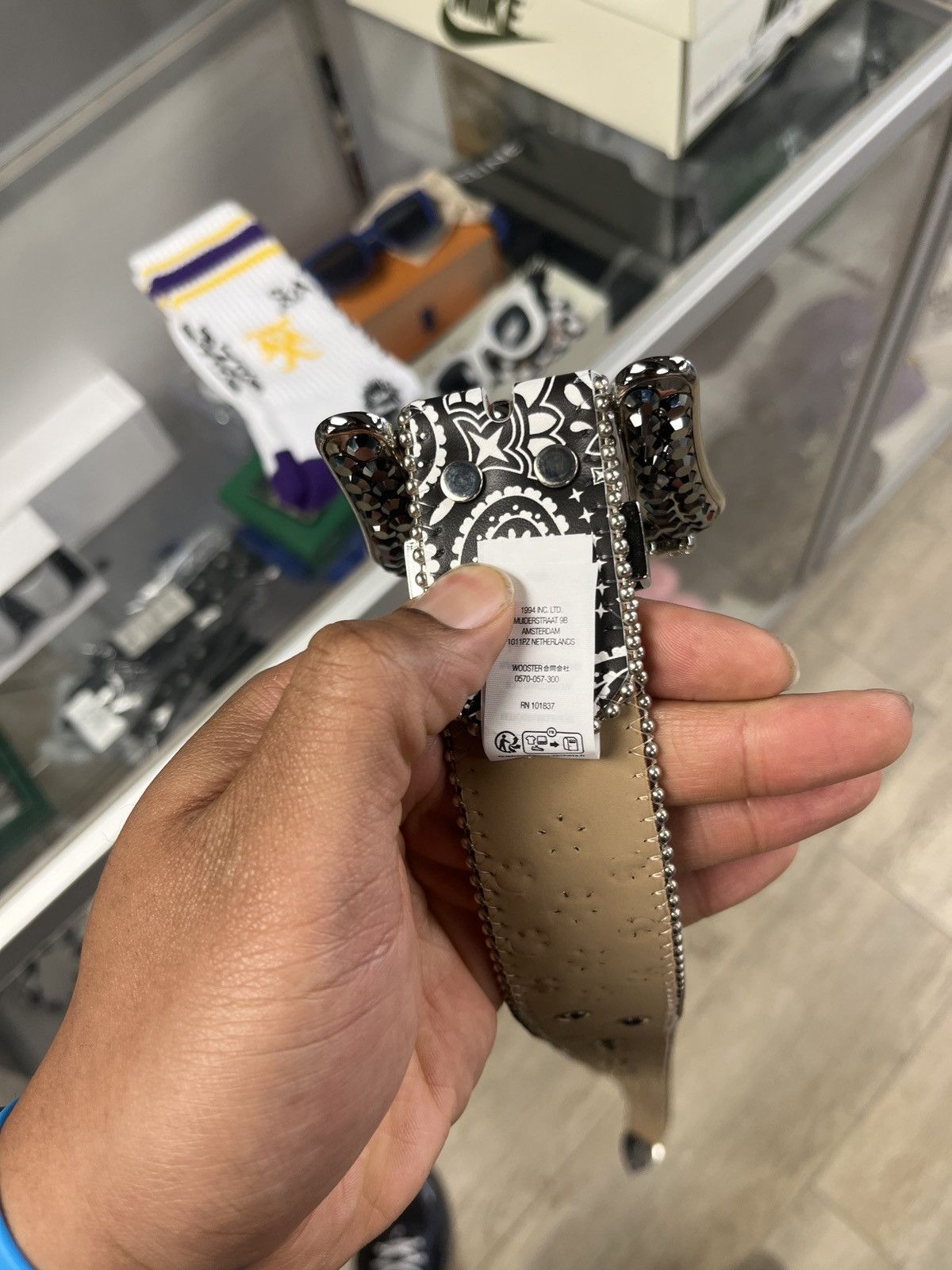 B.B. Simon × Supreme Supreme BB SIMON Belt size 34 Size 34 - 4 Thumbnail