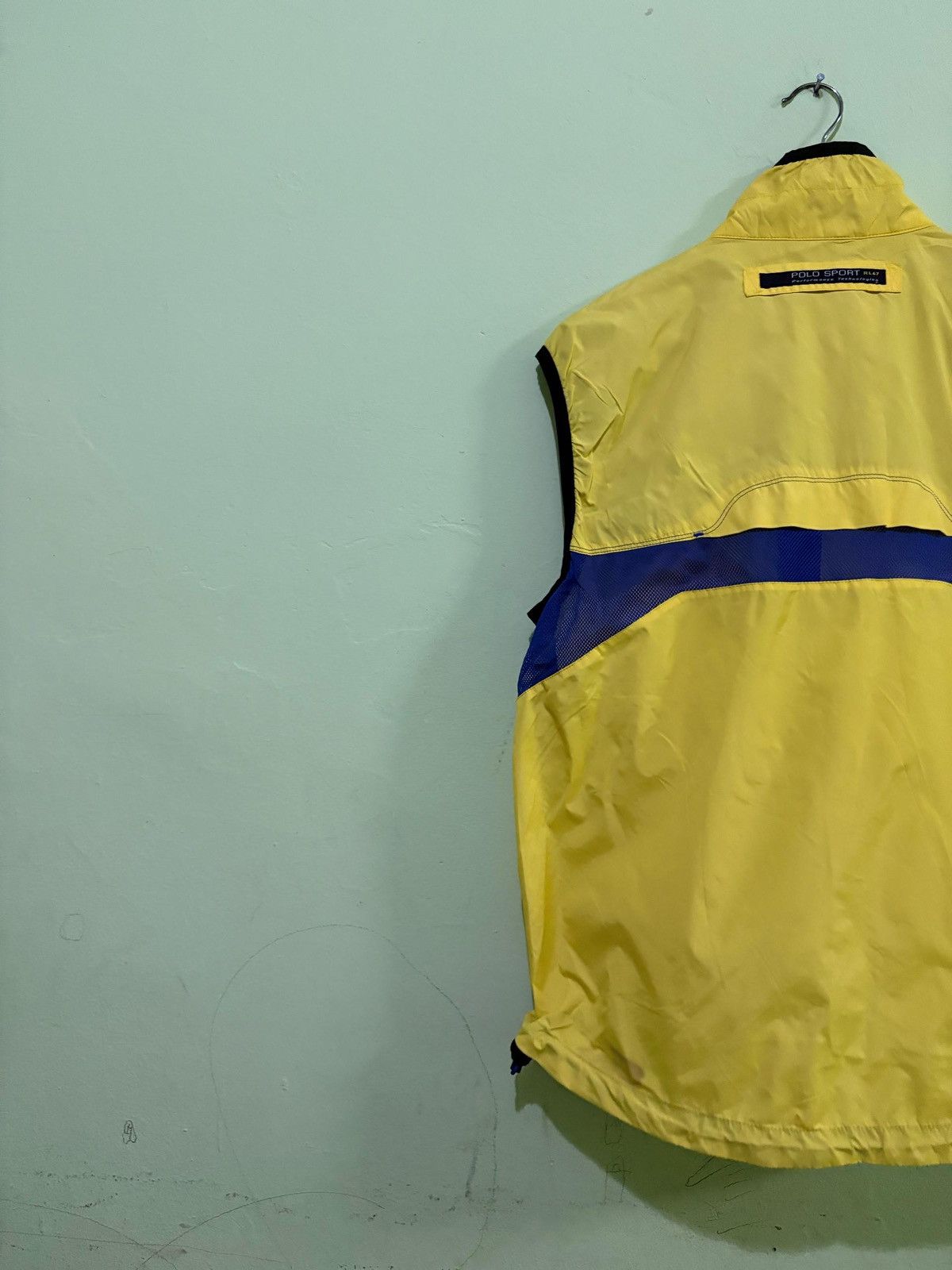 Polo Ralph Lauren × Vintage Vintage Polo Sport Nylon Vest Design Size US L / EU 52-54 / 3 - 8 Thumbnail