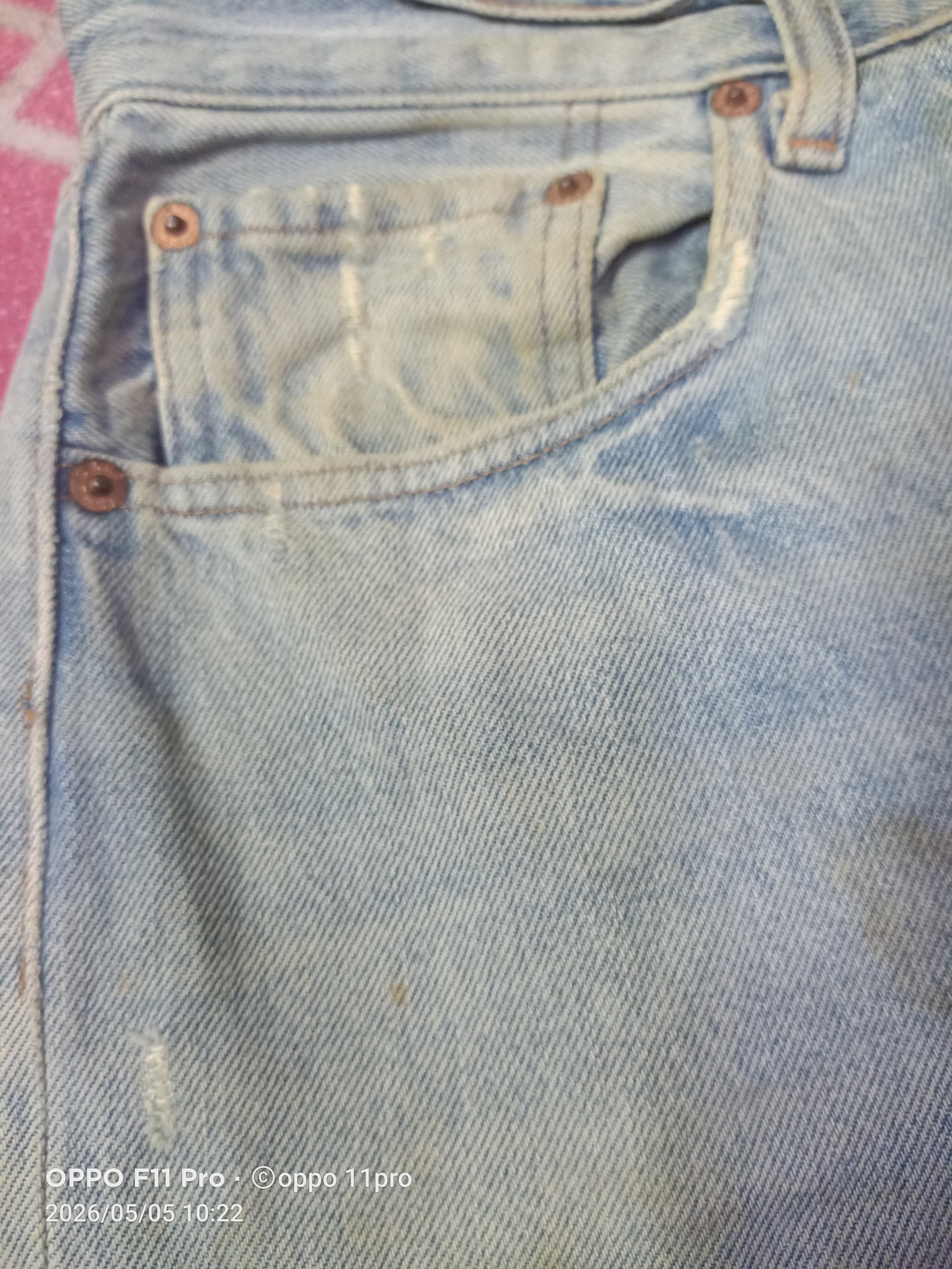 Levi's Vintage Clothing 💥Vintage Levi's 501 LVC Redselvedge Men 35x34 Size US 35 - 12 Thumbnail