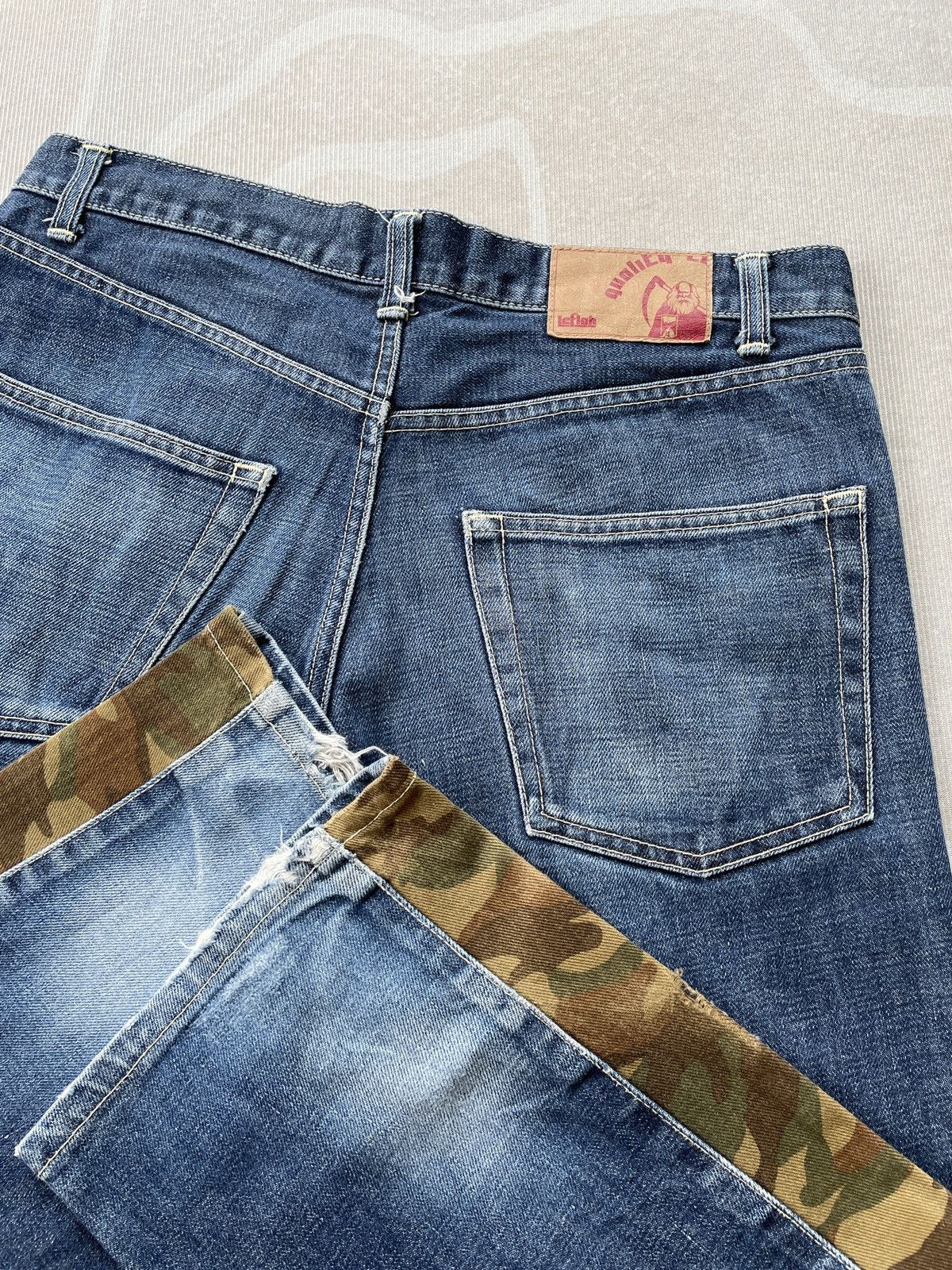 Other Leflah Half Camouflage Jeans (P80) Size US 33 - 1 Thumbnail