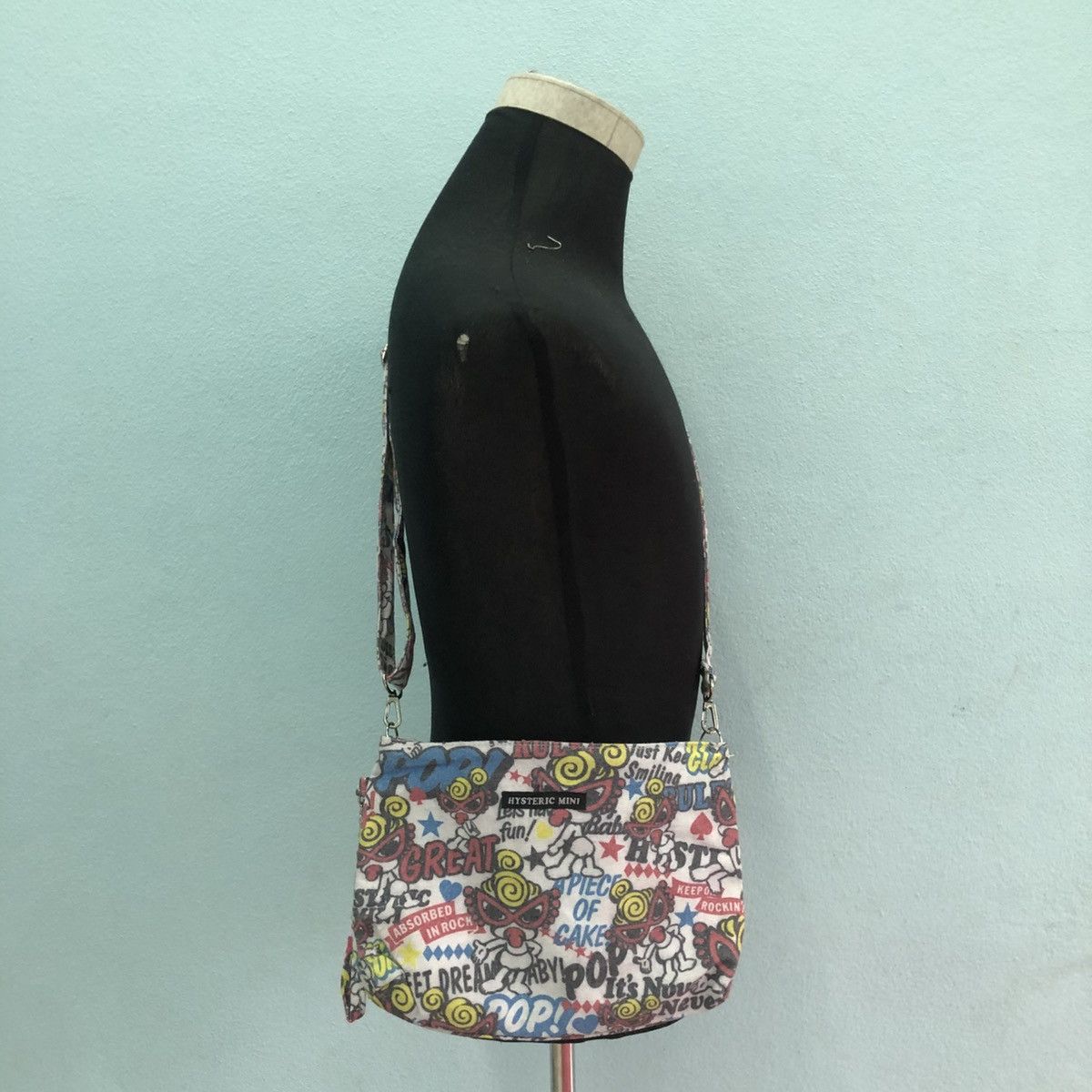 Hysteric Glamour HYSTERIC MINI FULL PRINTED CLUTCH CROSSBODY SLING BAG Size ONE SIZE - 10 Thumbnail