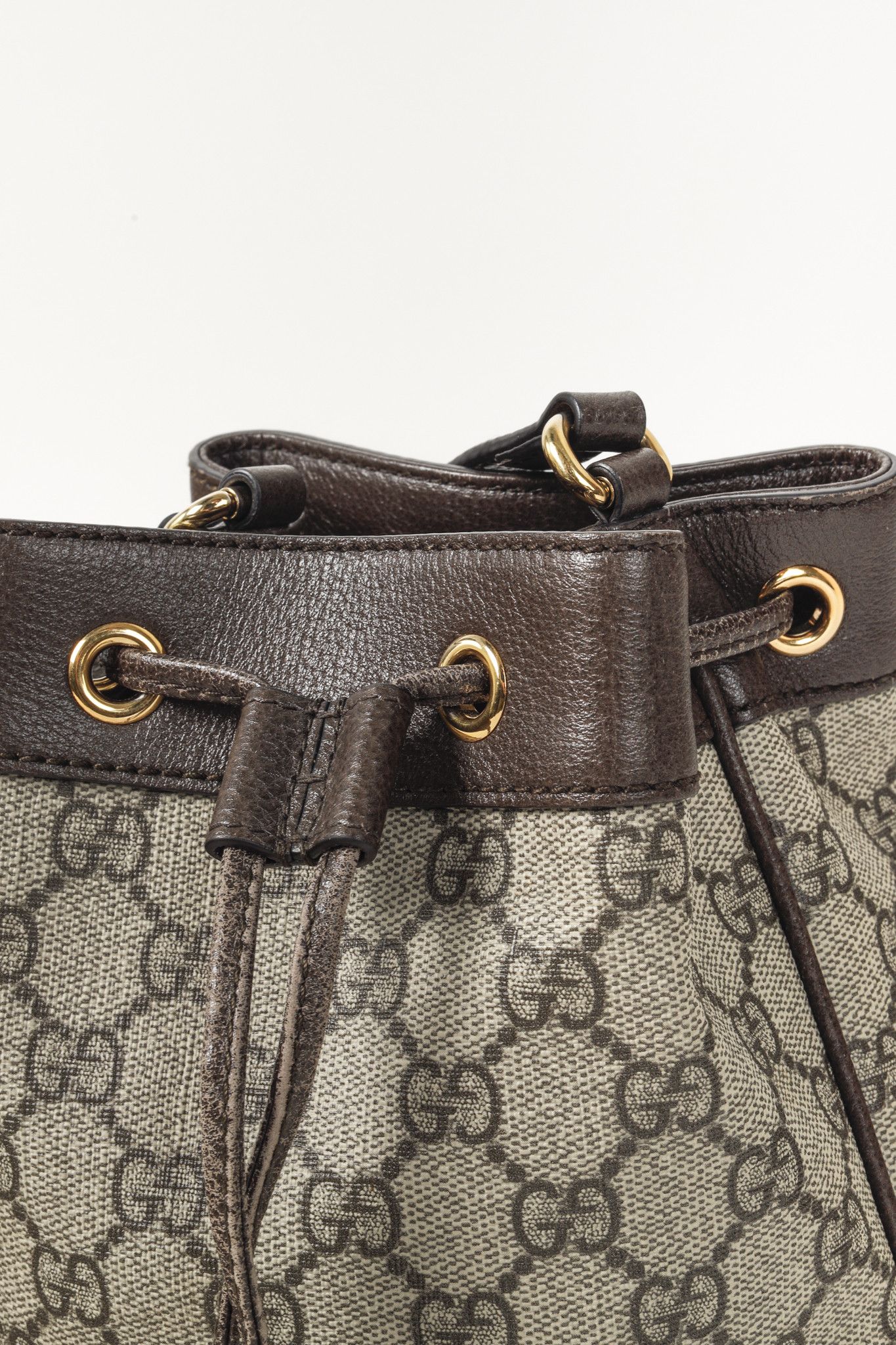 Gucci Gucci Ophidia Brown GG Supreme Mini Bucket Bag Size ONE SIZE - 11 Thumbnail