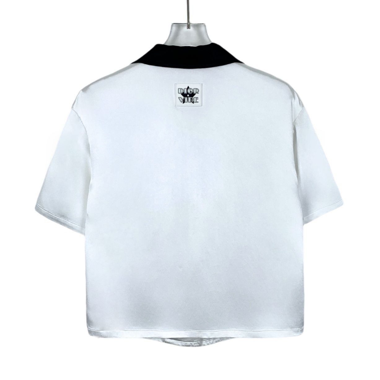 Dior Christian Dior White Collared Single-Breasted Short Sleeve S Size M / US 6-8 / IT 42-44 - 6 Thumbnail