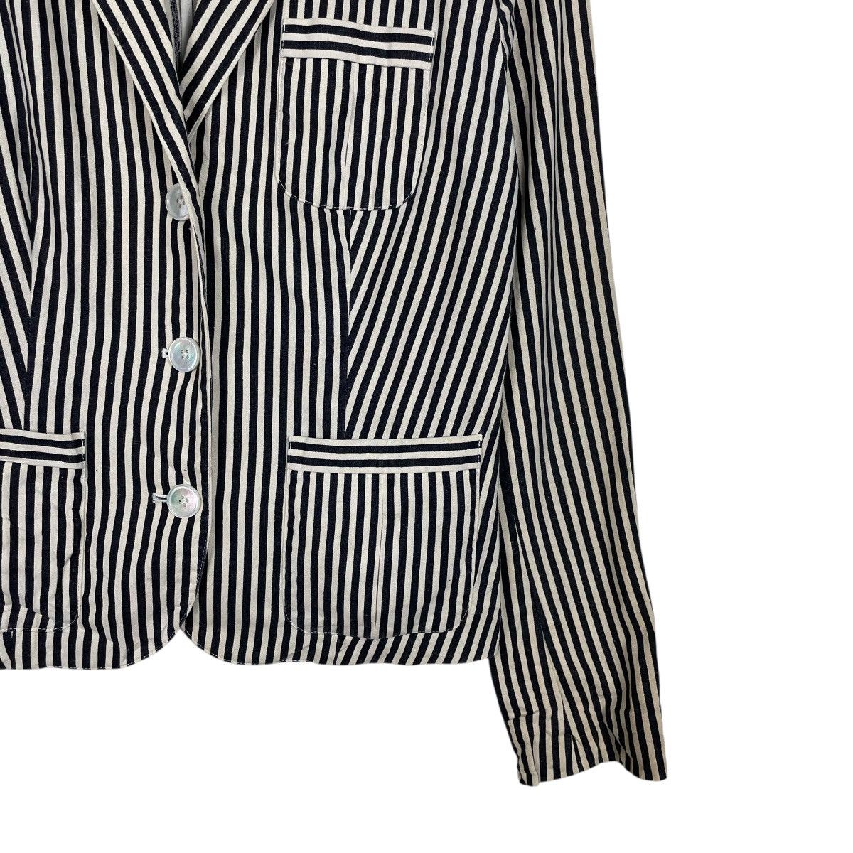 Ralph Lauren Vtg Ralph Lauren Hickory Women Crop Jacket Size M / US 6-8 / IT 42-44 - 4 Thumbnail