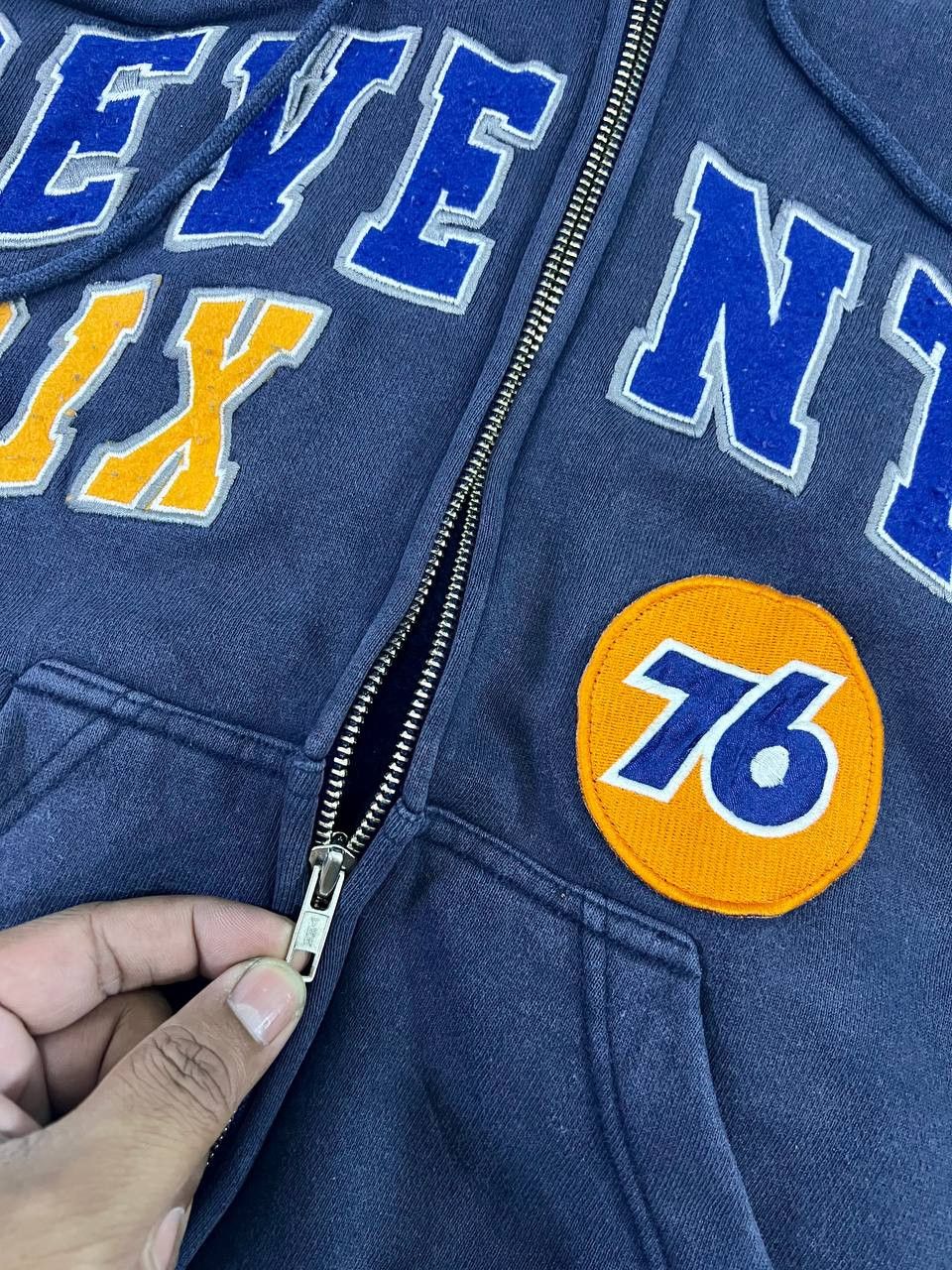 Union LA VINTAGE Y2K 76 UNION LUBRICANTS HOODIES Size US M / EU 48-50 / 2 - 8 Thumbnail