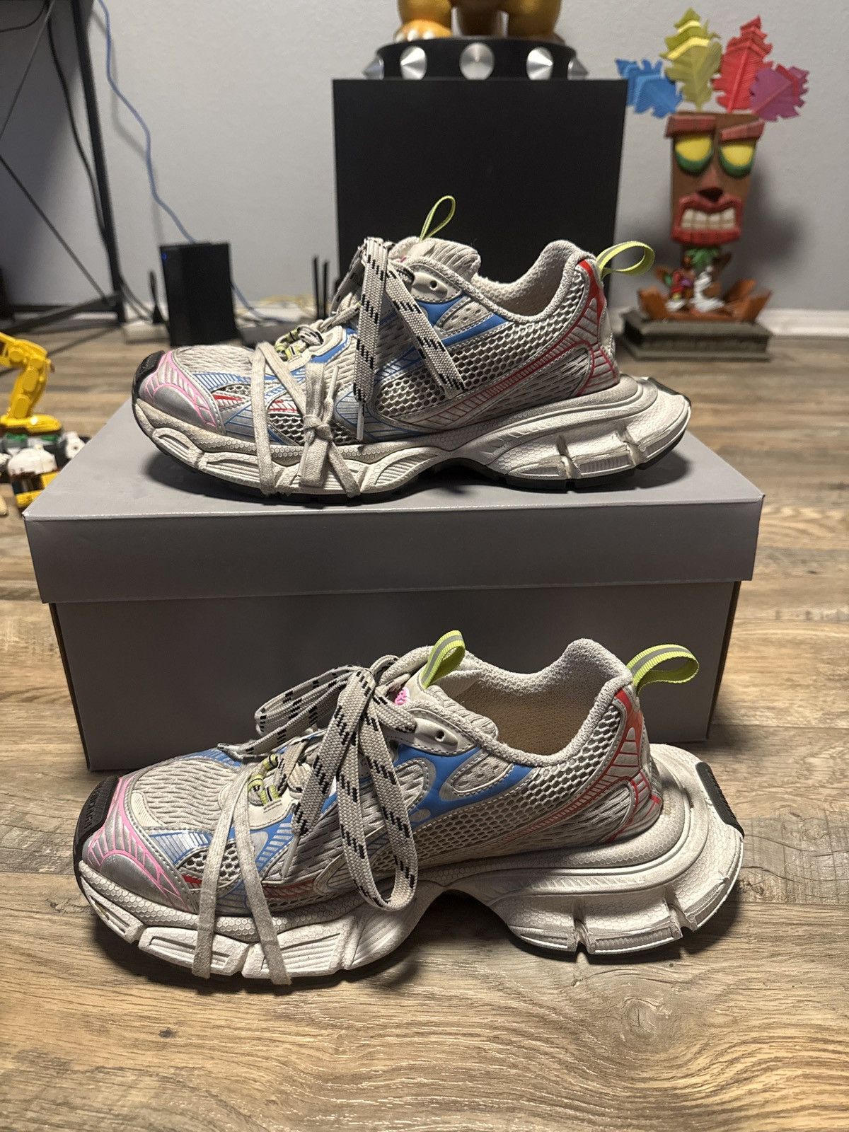 Balenciaga Balenciaga 3xl Multicolor Size 10 Size US 10 / EU 43 - 3 Thumbnail
