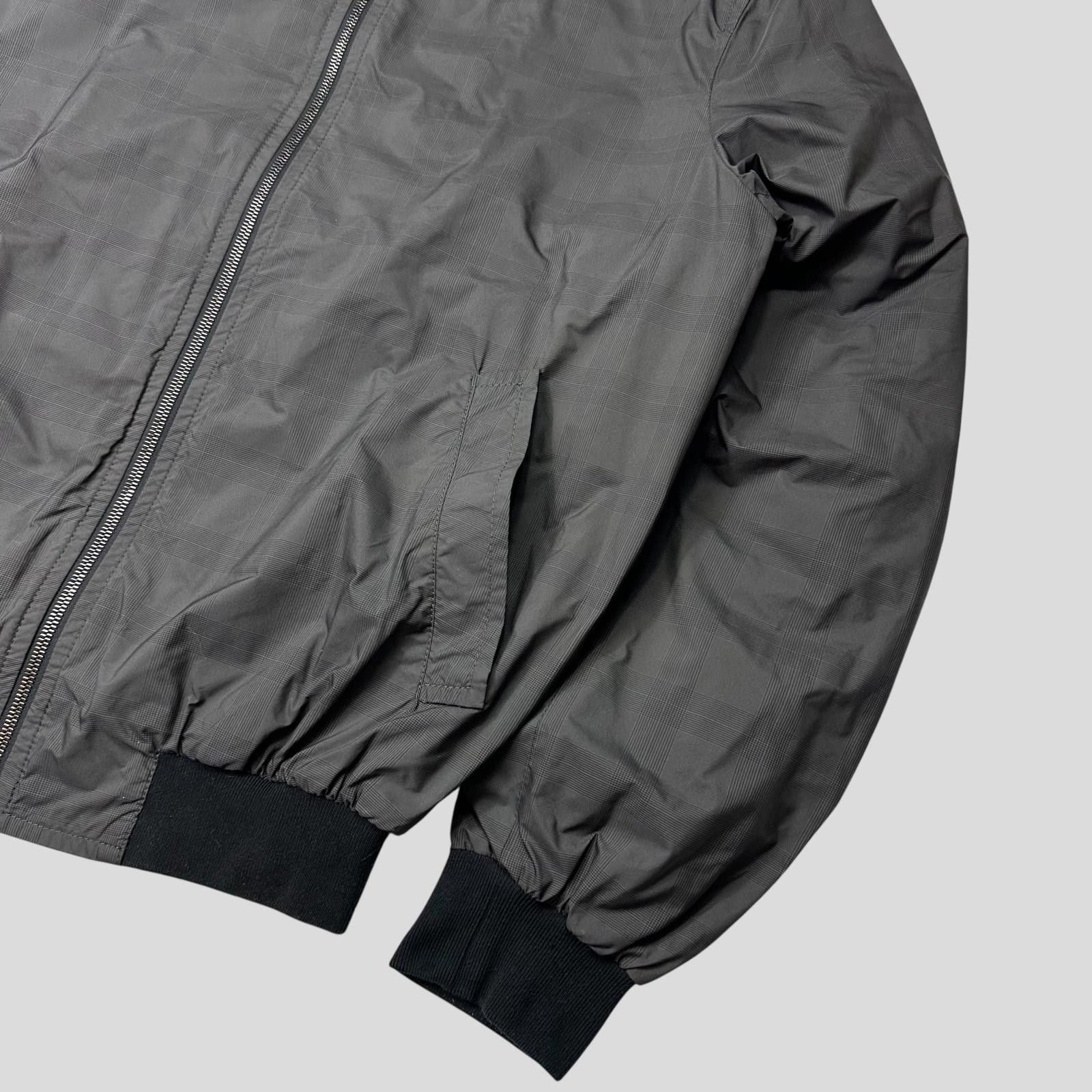Prada Prada Milano 2010 Shadow Plaid Nylon Bomber Jacket - IT54 L Size US L / EU 52-54 / 3 - 3 Thumbnail