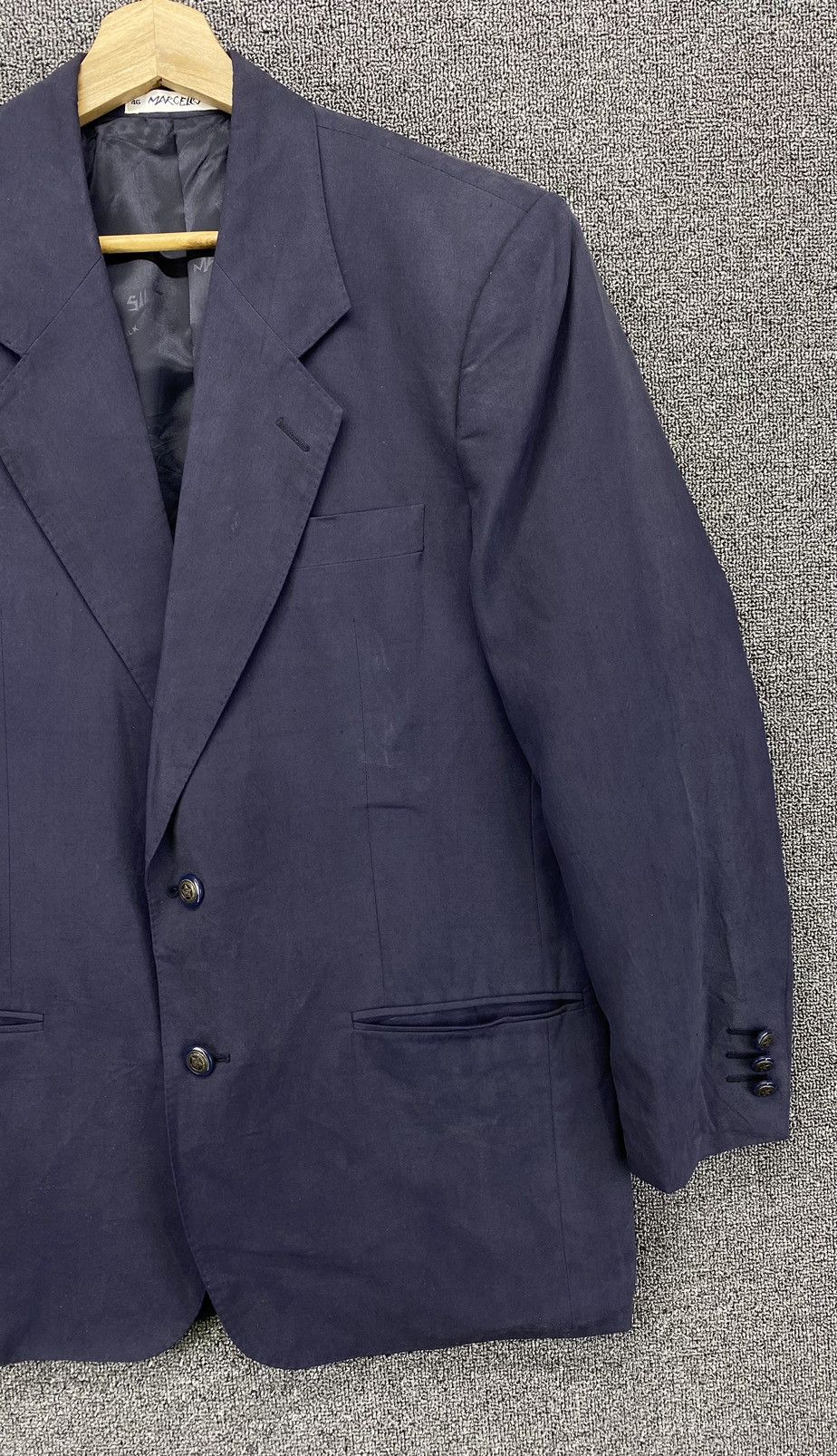 Vintage Vintage Marcello Italian Designer Blazer Coat Jacket Size US M / EU 48-50 / 2 - 4 Thumbnail