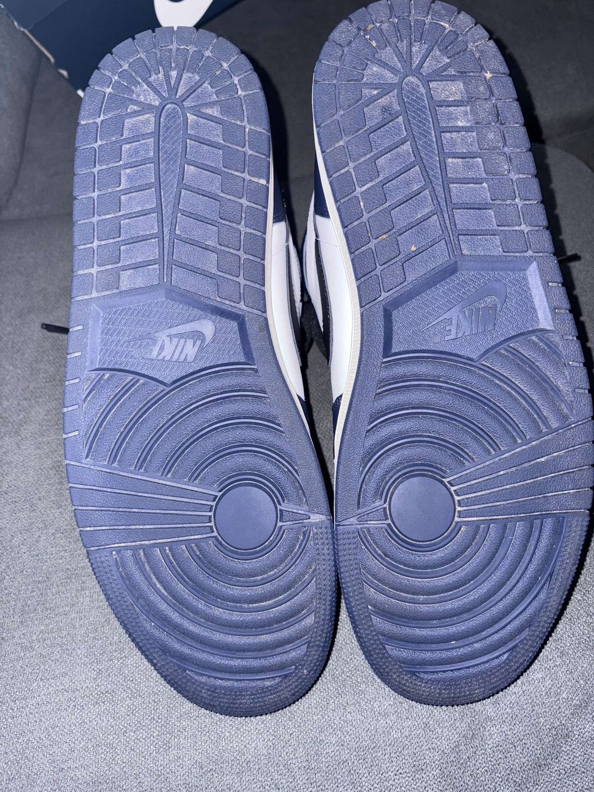 Jordan Brand × Nike Jordan 1 Midnight Navy Size US 13 / EU 46 - 5 Thumbnail