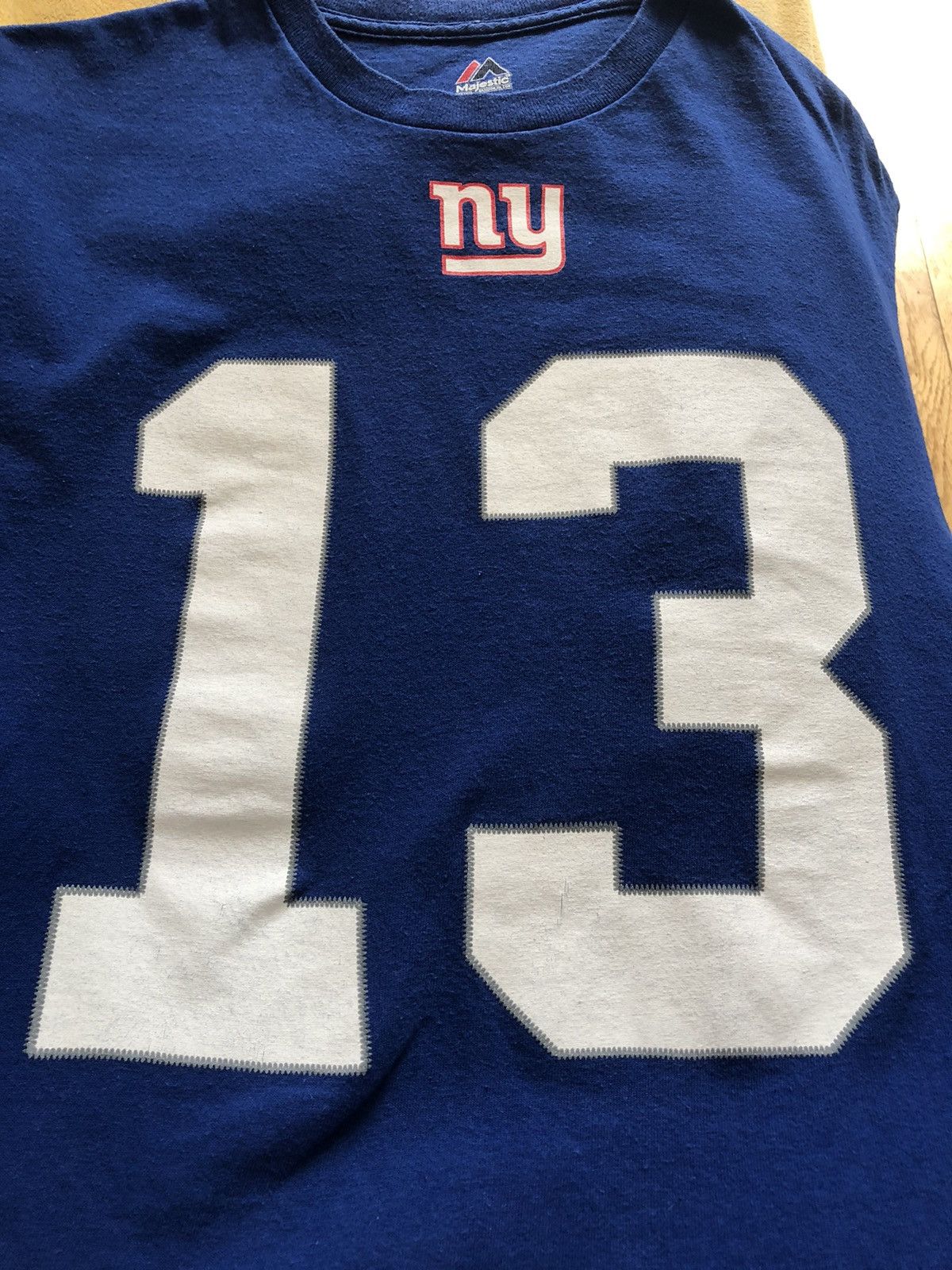 NFL ODELL BECKHAM JR NY GIANTS NFL FOOTBALL JERSEY SHIRT Size US M / EU 48-50 / 2 - 3 Thumbnail