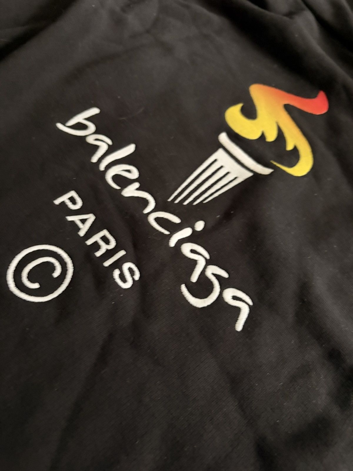 Balenciaga Balenciaga Paris Hoodie Size US M / EU 48-50 / 2 - 3 Thumbnail