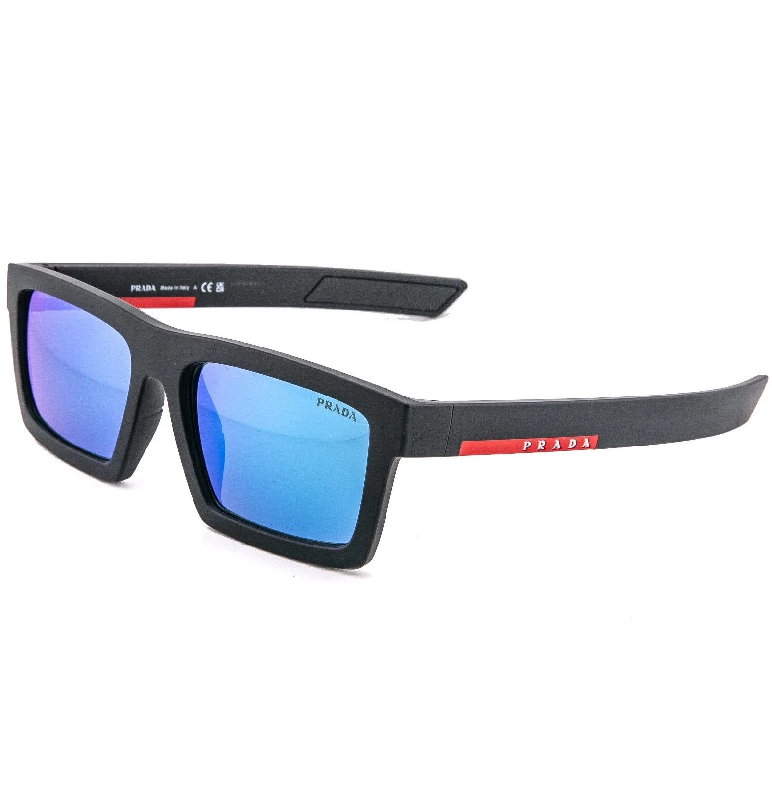 Prada PRADA 02ZU Linea Rossa Sport Active Square Sunglass PS02ZSU Size ONE SIZE - 3 Thumbnail