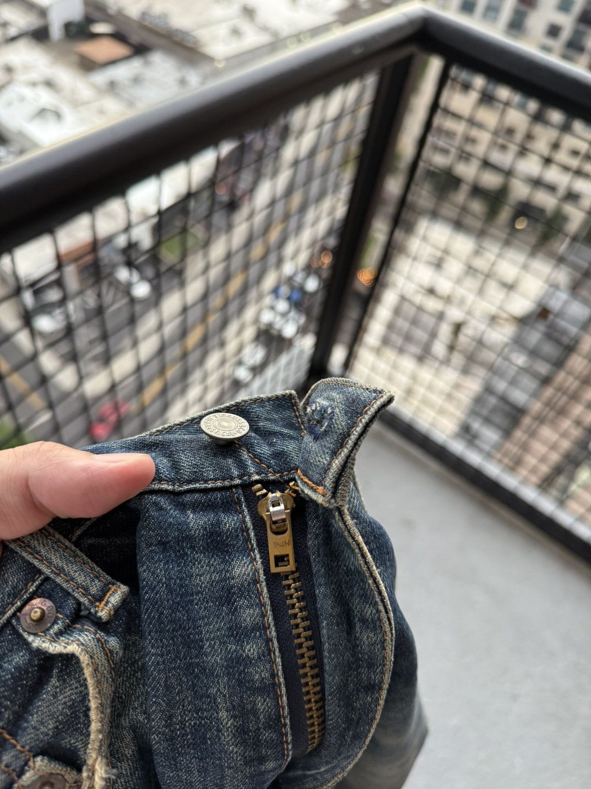 Levi's Vintage Clothing Levi’s 502 Selvedge Japanese Repro Jeans Size US 34 / EU 50 - 8 Thumbnail
