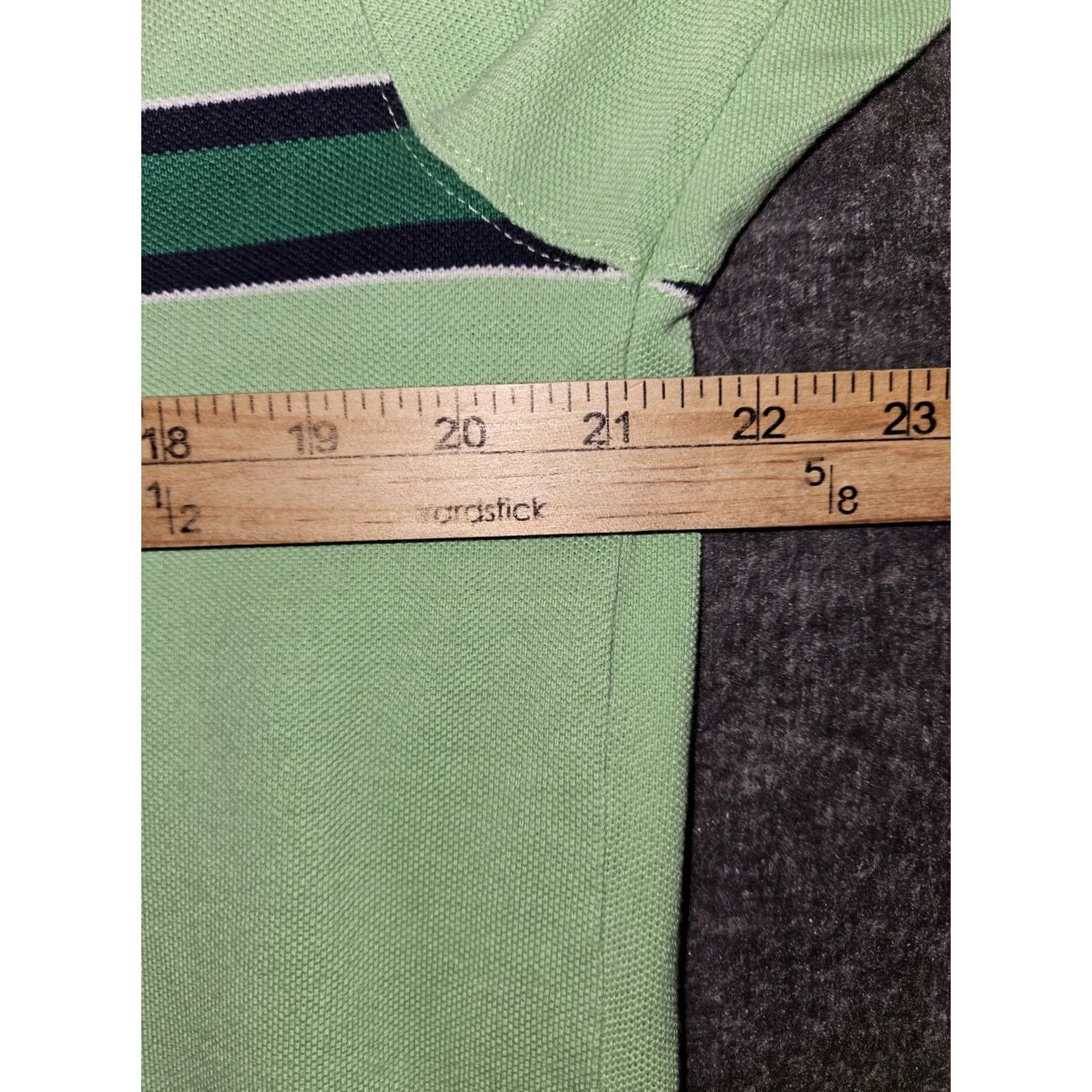 Tommy Hilfiger VINTAGE Tommy Hilfiger Polo Shirt Men's Medium Green Short Sleeve Y2K Size US M / EU 48-50 / 2 - 3 Thumbnail