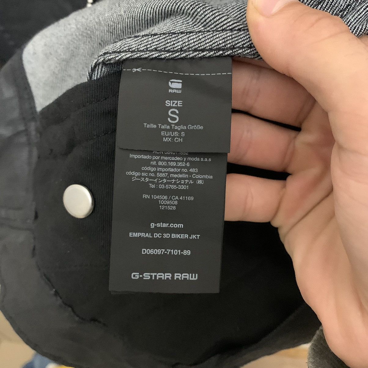 G-Star × Japanese Brand G Star RAW Empral DC 3D Biker Jacket Men’s Size US S / EU 44-46 / 1 - 9 Thumbnail