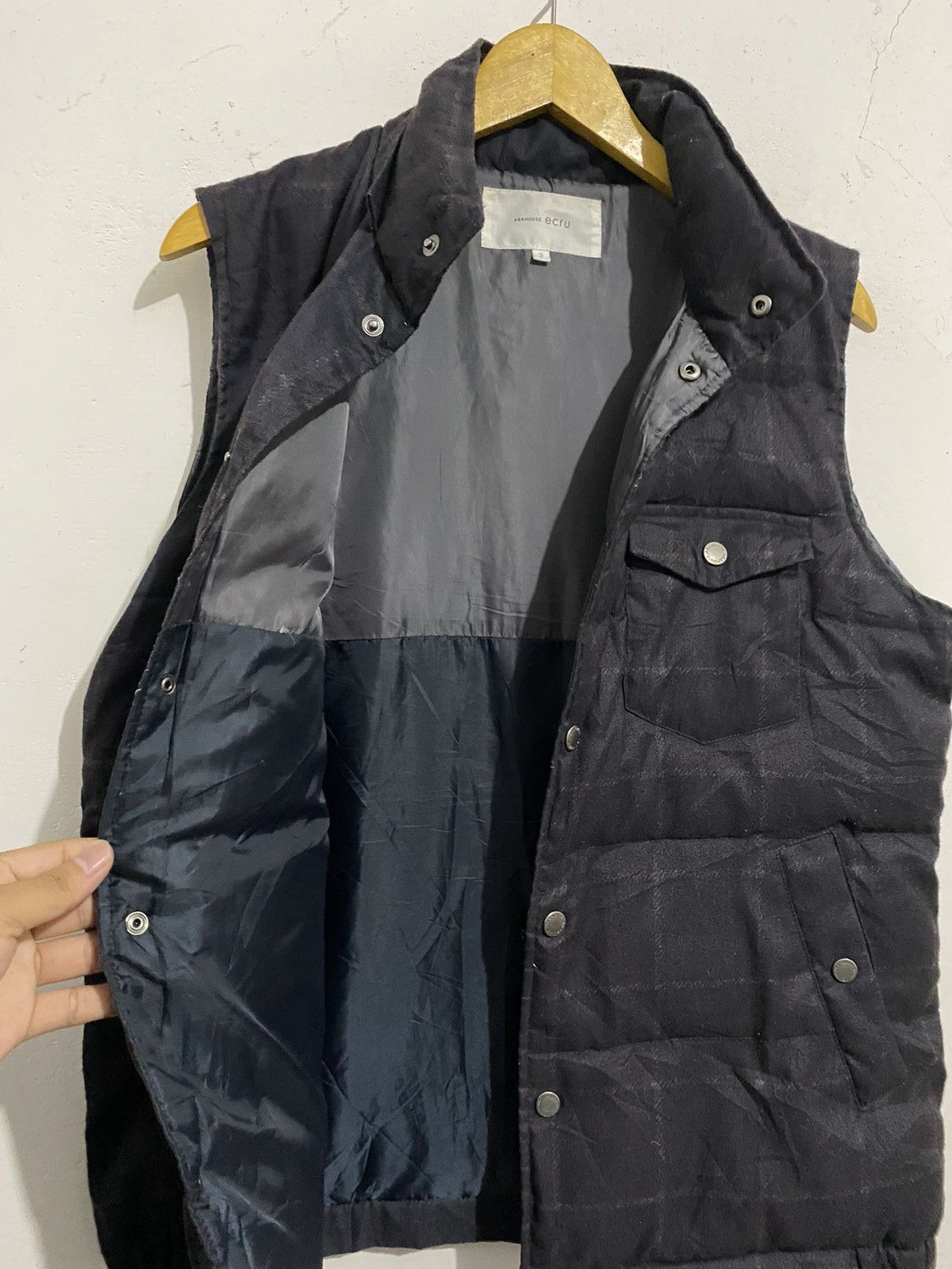 ABAHOUSE 💸BINDINGOFFER💸Abahouse-Japanese Puffer Down Vest Jacket Size US L / EU 52-54 / 3 - 4 Thumbnail