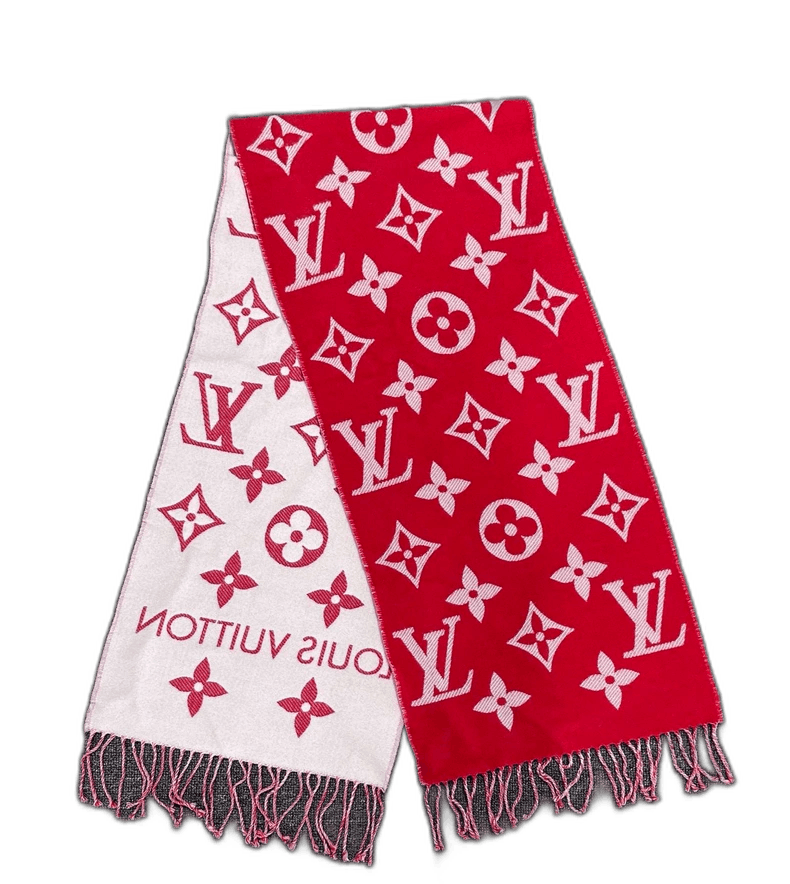 Louis Vuitton Louis Vuitton Double-Sided Wool Scarf-yf Size ONE SIZE - 1 Thumbnail