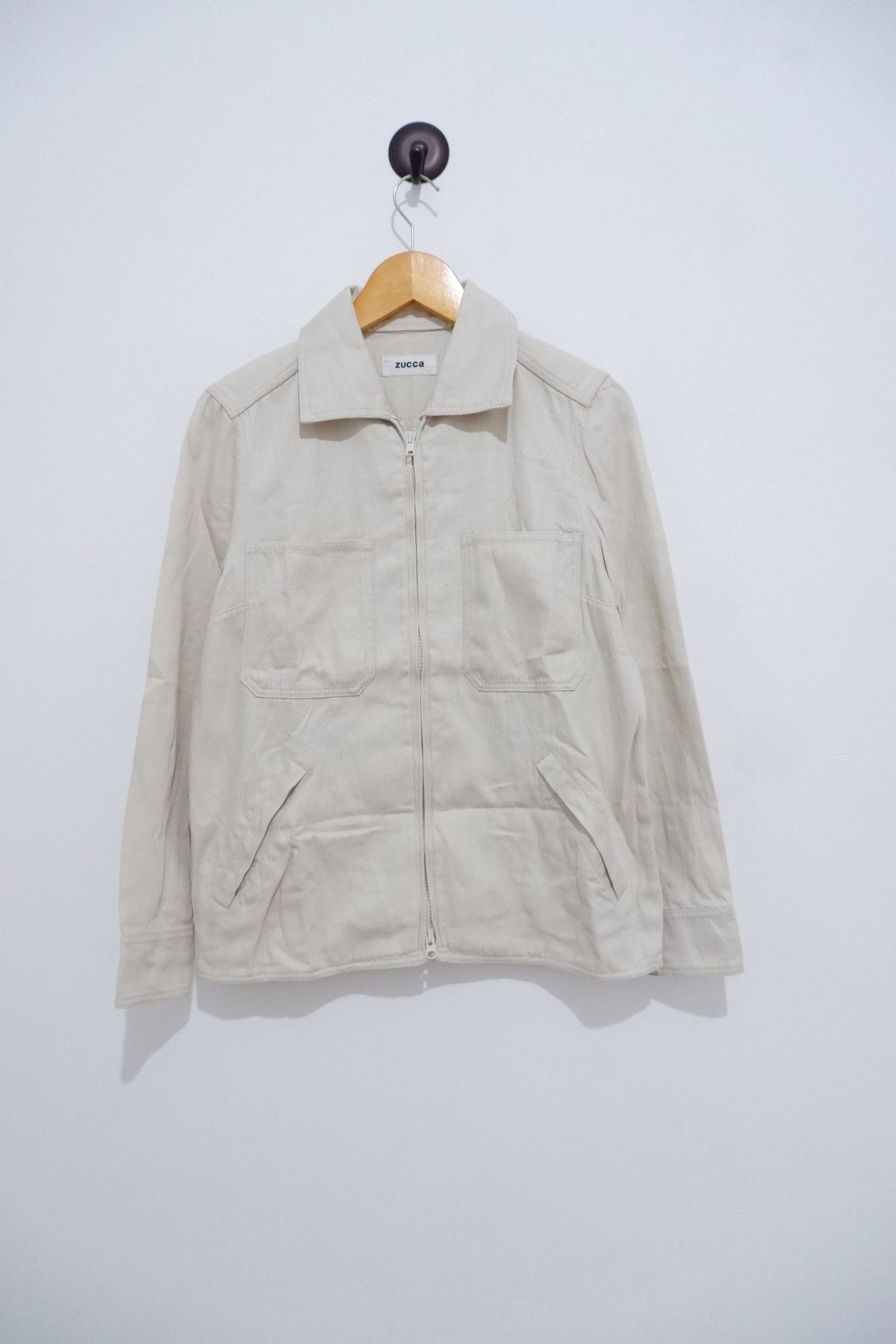 CABANE de ZUCCa Vintage 2000s Zucca by Issey Miyake Embroidered Work Jacket Size US M / EU 48-50 / 2 - 2 Thumbnail