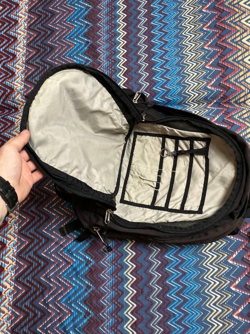 The North Face The North Face Recon Backpack Blue Hiking Outdoor Casual Tra Size ONE SIZE - 12 Thumbnail