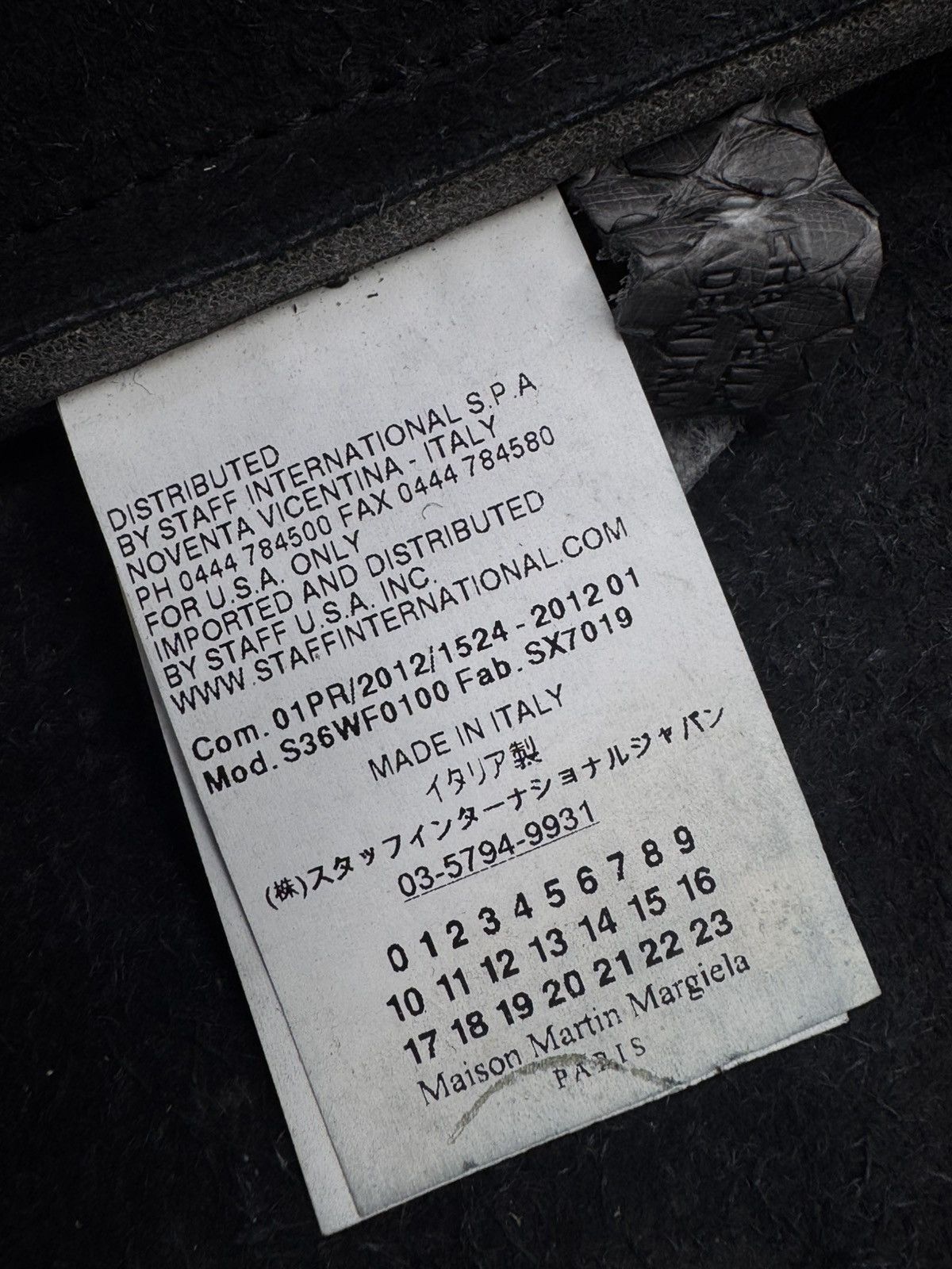 Maison Margiela RARE Maison Margiela 11 Real Python Effect Clutch Size ONE SIZE - 12 Thumbnail