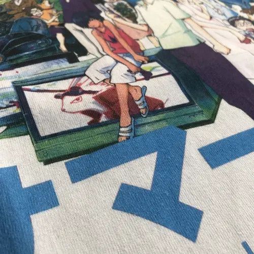 Anime Summer War Tee Japanese Anime Size US L / EU 52-54 / 3 - 4 Thumbnail