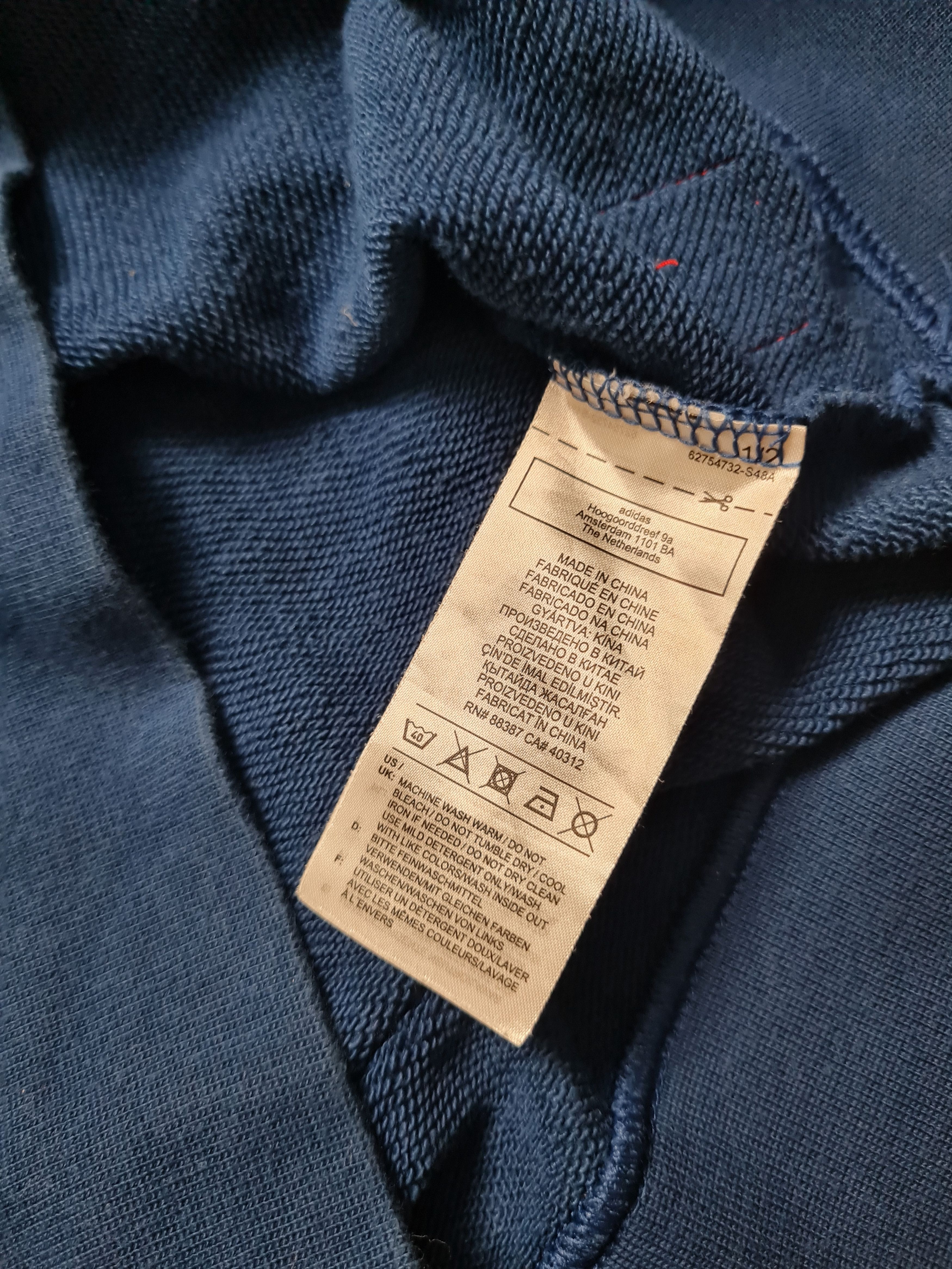 Adidas Sweatshirt Arsenal Adidas Graphic Crew Mystery Blue 21/22 Size US M / EU 48-50 / 2 - 9 Thumbnail