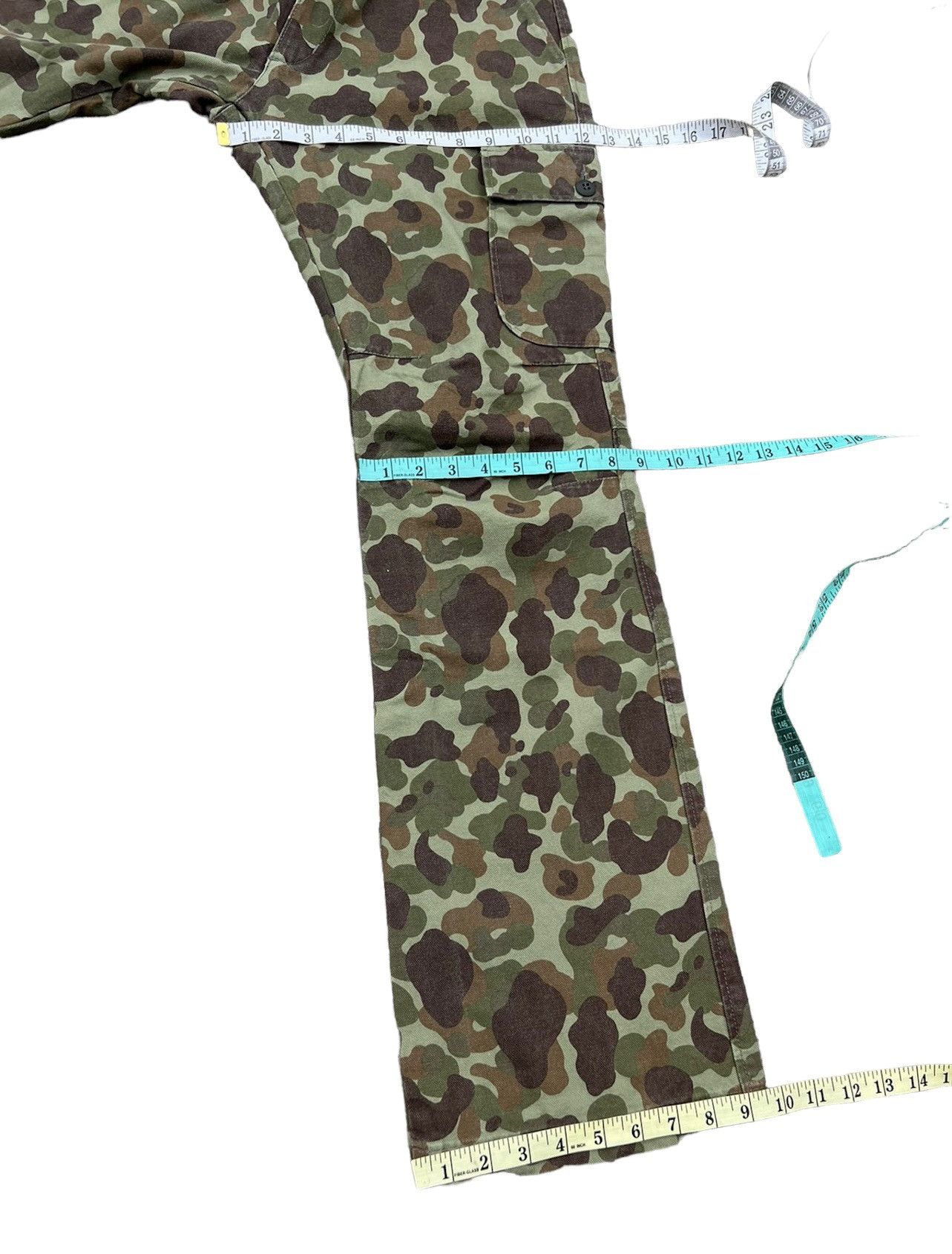 Vintage Vintage Larry Pgc Japan Camouflage Flare Cargo Trouser Size US 31 - 4 Thumbnail