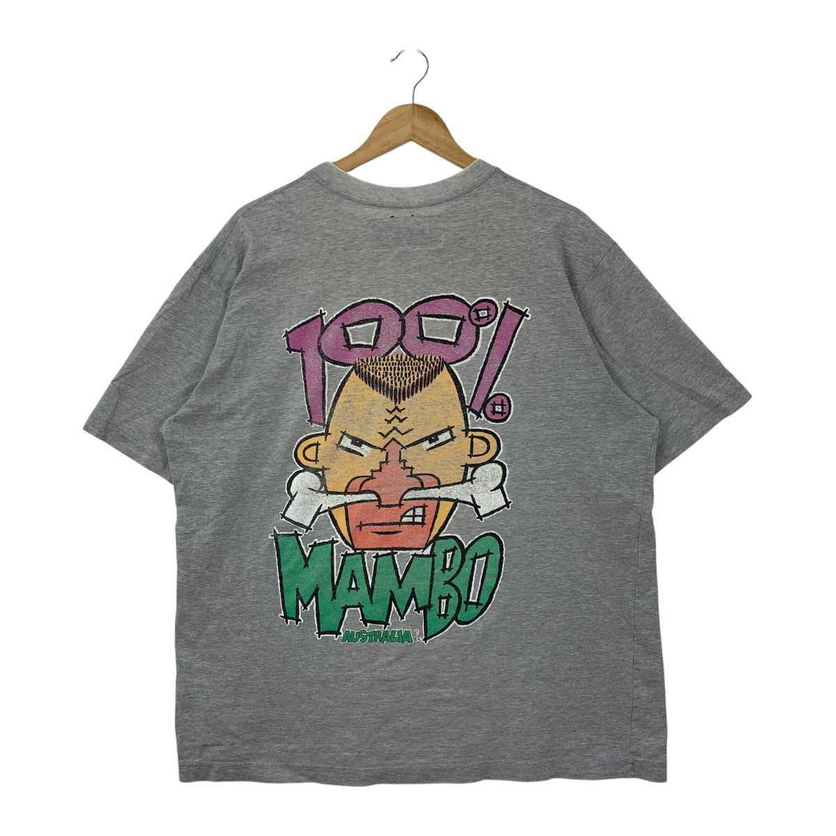 RARE Vintage 1989 MAMBO 100% Graphics Australia Surf Shirt