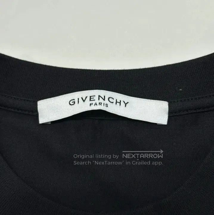 Givenchy Givenchy Logo Embroidered Crewneck Slim-Fit T-Shirt. Size US M / EU 48-50 / 2 - 5 Thumbnail