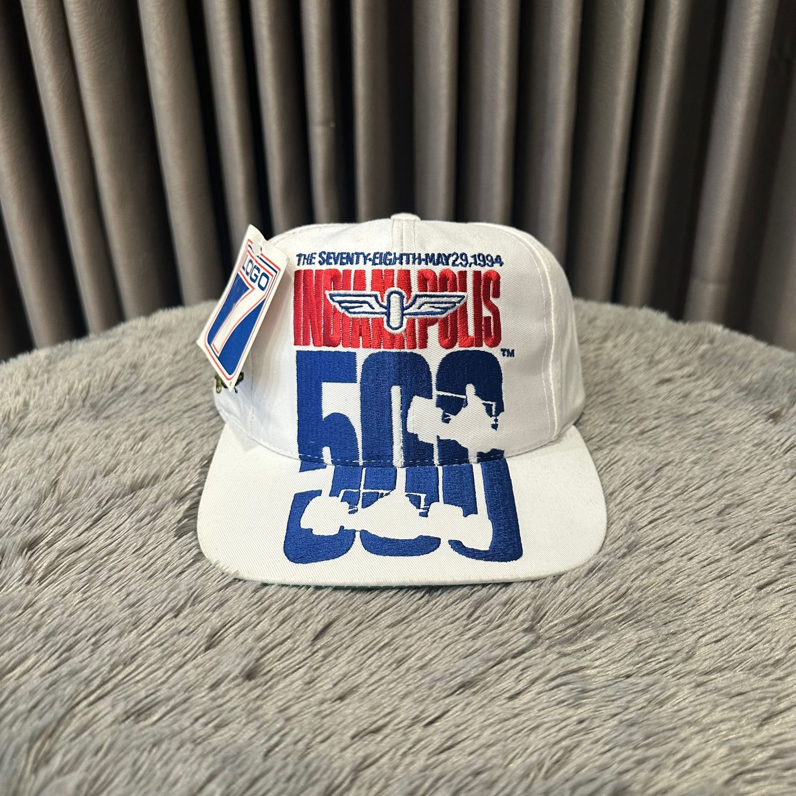 Vintage 1995 Indy 500 Logo Athletic hat sold