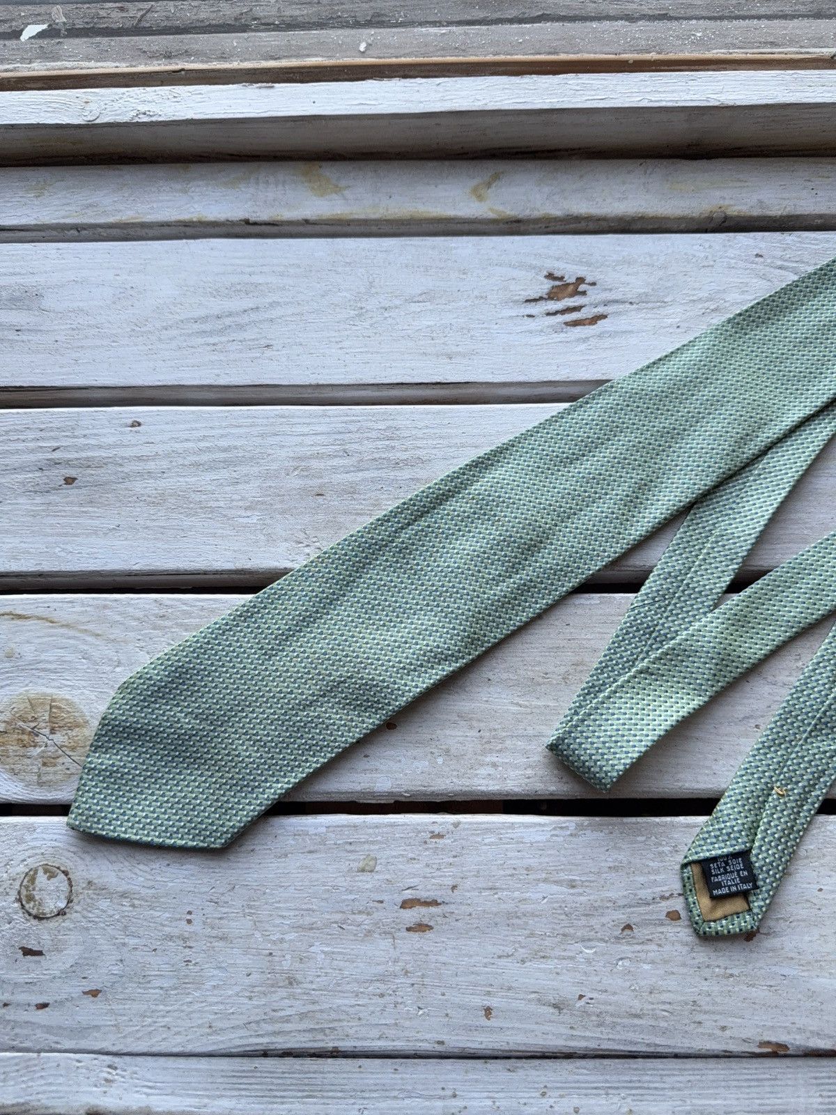 Designer × Yves Saint Laurent Vintage YSL Tie – 100% Silk Made in Italy Designer Size ONE SIZE - 2 Thumbnail