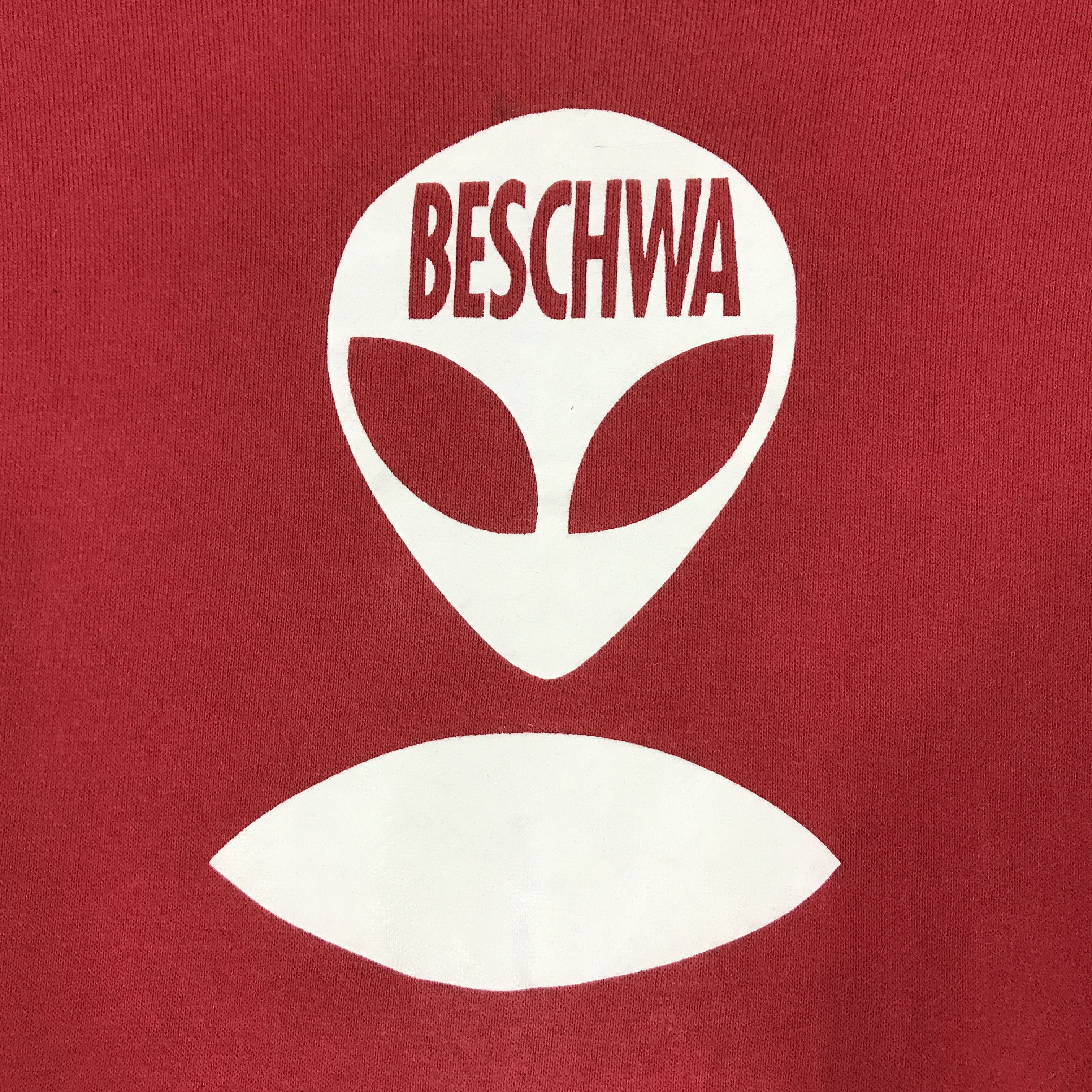 Japanese Brand beschwa alien style sweatshirt K101B1 Size US M / EU 48-50 / 2 - 8 Thumbnail