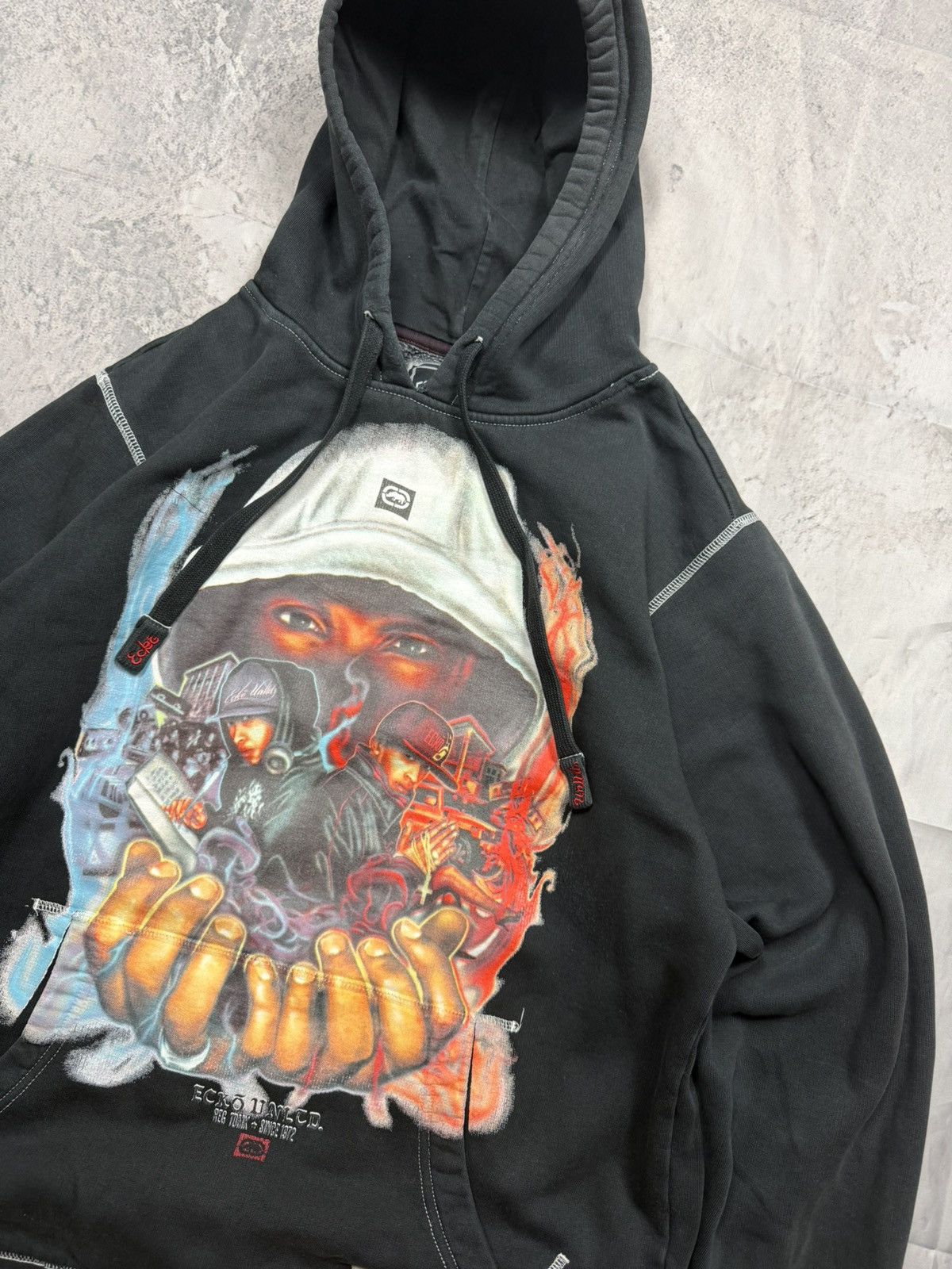 Ecko Unltd. Ecko unltd vintage hoodies Size US L / EU 52-54 / 3 - 7 Thumbnail