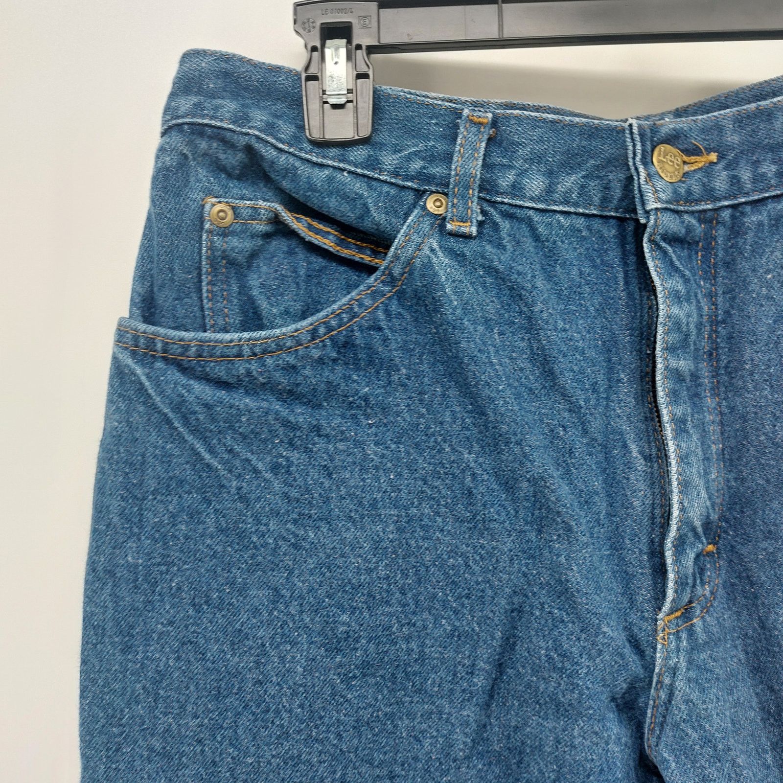 Lee Vintage Lee Men's Blue Denim Jeans Size 36x30 Made in USA Size US 36 / EU 52 - 10 Thumbnail