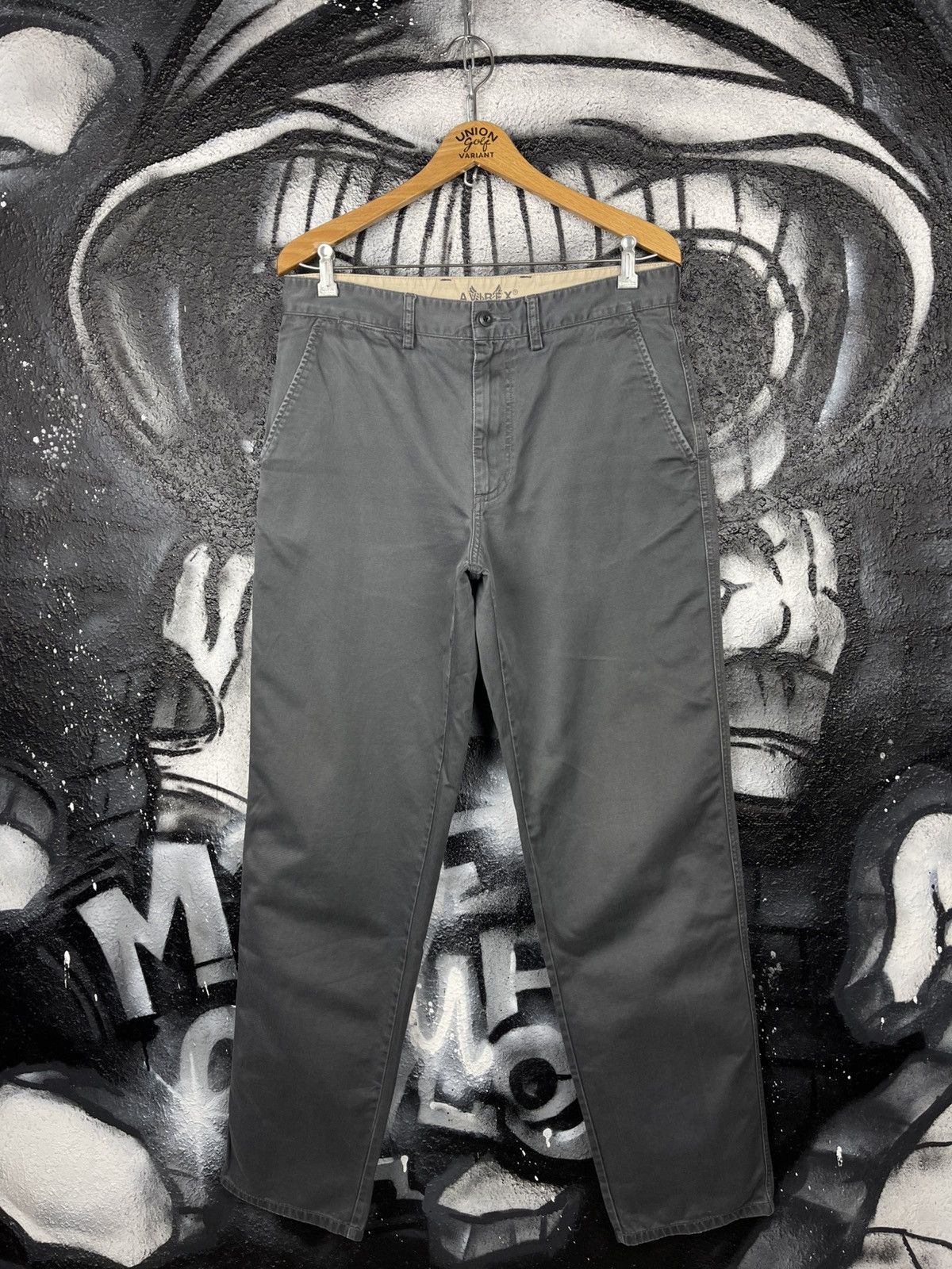 Avirex Vintage Avirex Chinos Grey Military Trousers Men’s Size 33 Size US 33 - 3 Thumbnail