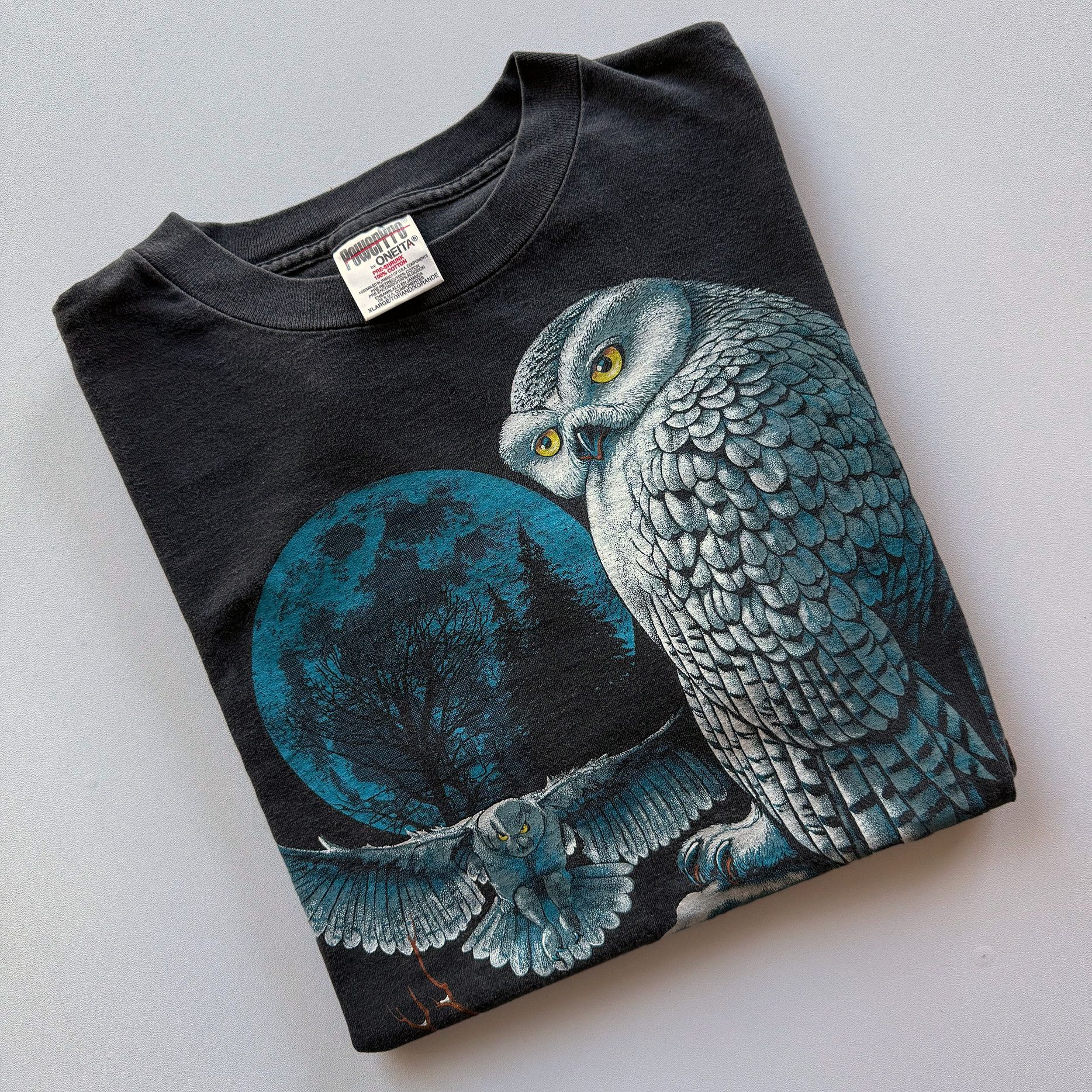 Vintage 1996 Vintage Snowy Owl Tee Size US XL / EU 56 / 4 - 6 Thumbnail