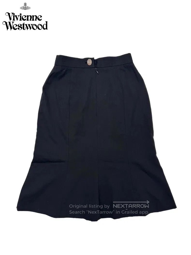 Vivienne Westwood Vivienne Westwood size S Black Suit Fish Tail Skirt Obr Size 42" / US 20 - 1 Thumbnail