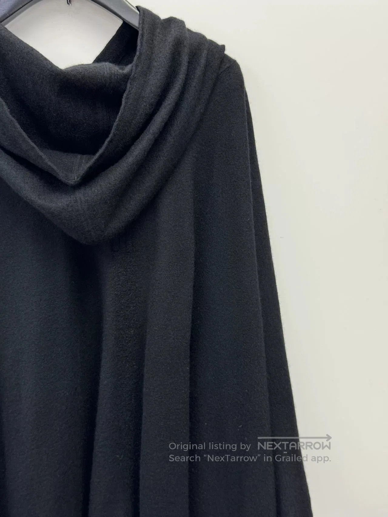 Rick Owens Rick Owens Hooded Cape Sweatshirt. Size US XS / EU 42 / 0 - 5 Thumbnail