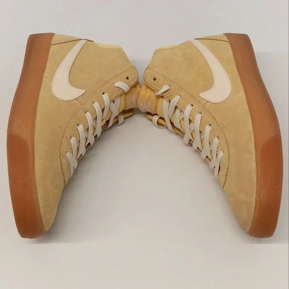 Nike Nike Women's SB Bruin Lemon Wash High Top Sneakers - US11 Size US 11 / IT 41 - 5 Thumbnail
