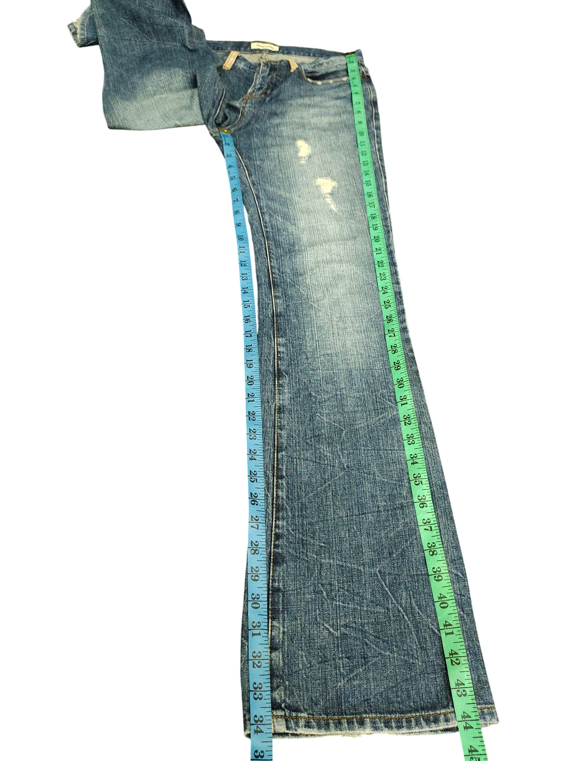 Tornado Mart Flare Jeans Beach Sound Japan Clawmark Distress Bootcut Size US 30 / EU 46 - 13 Thumbnail