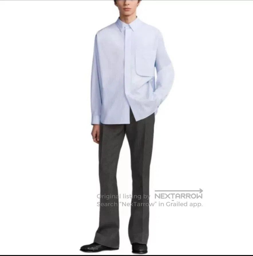 Dior Dior Striped Embroidered Logo Shirt Men. Size US M / EU 48-50 / 2 - 7 Thumbnail