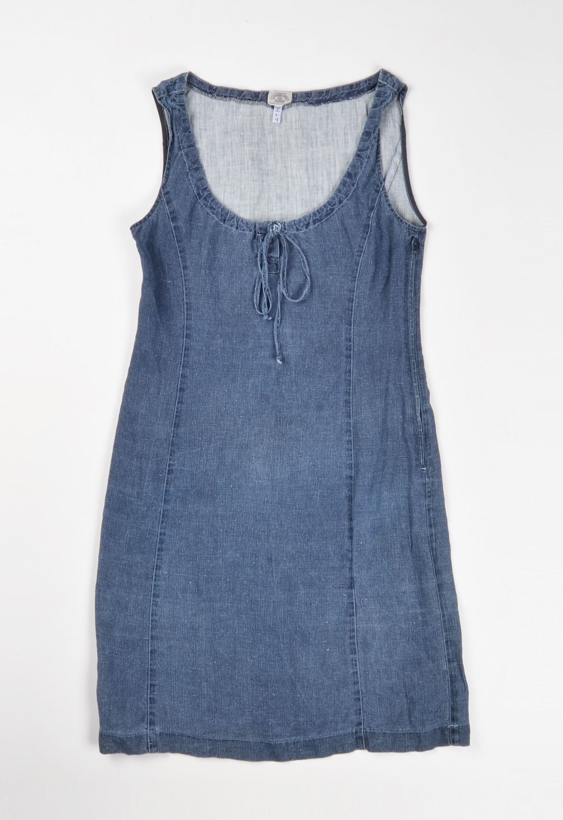 Giorgio Armani Vintage Armani Jeans 90's Cottagecore Blue Dress Size M / US 6-8 / IT 42-44 - 4 Thumbnail
