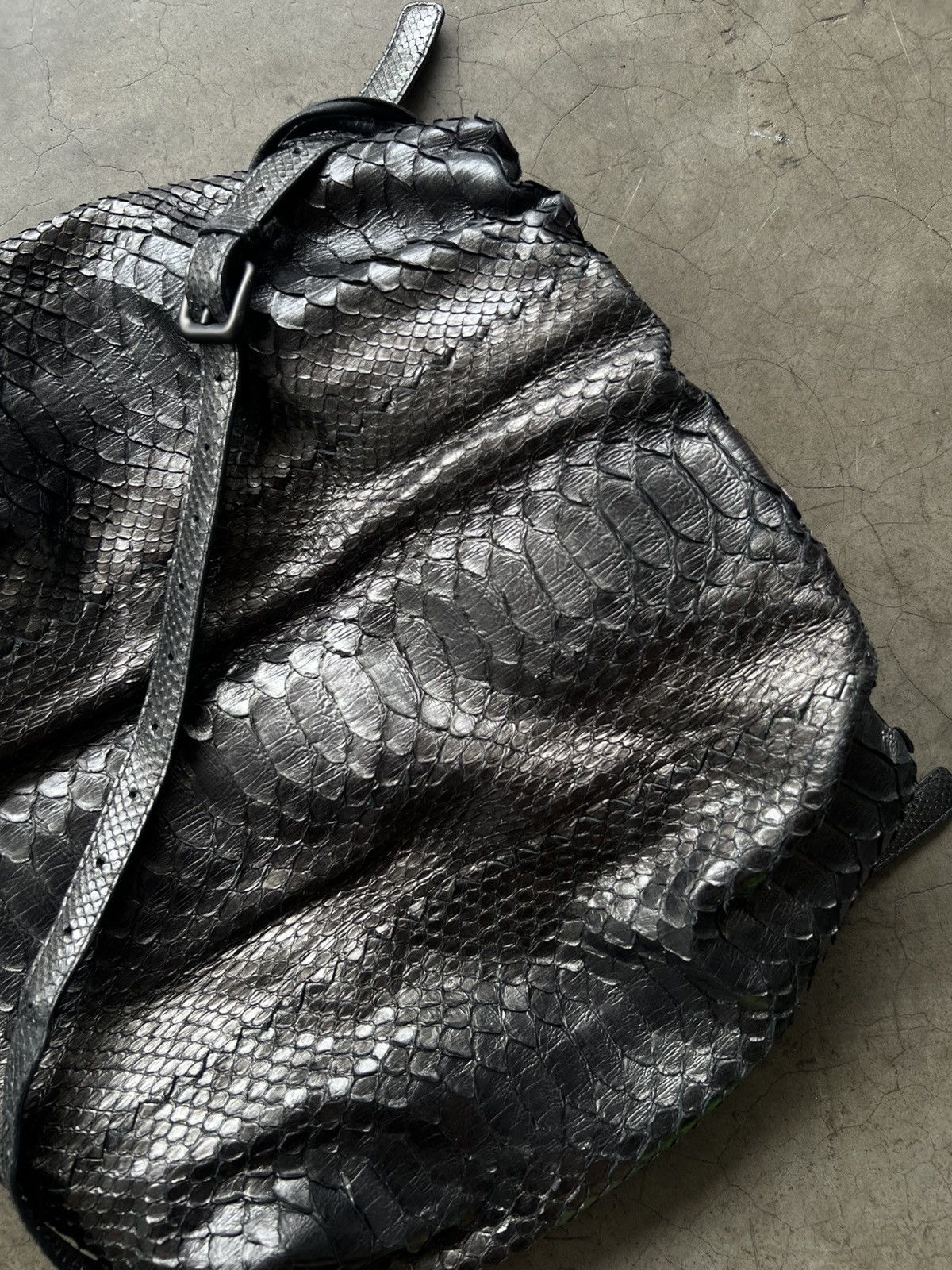 Bottega Veneta Bottega Veneta - F/08 Limited Edition Python Leather Bag Size ONE SIZE - 6 Thumbnail