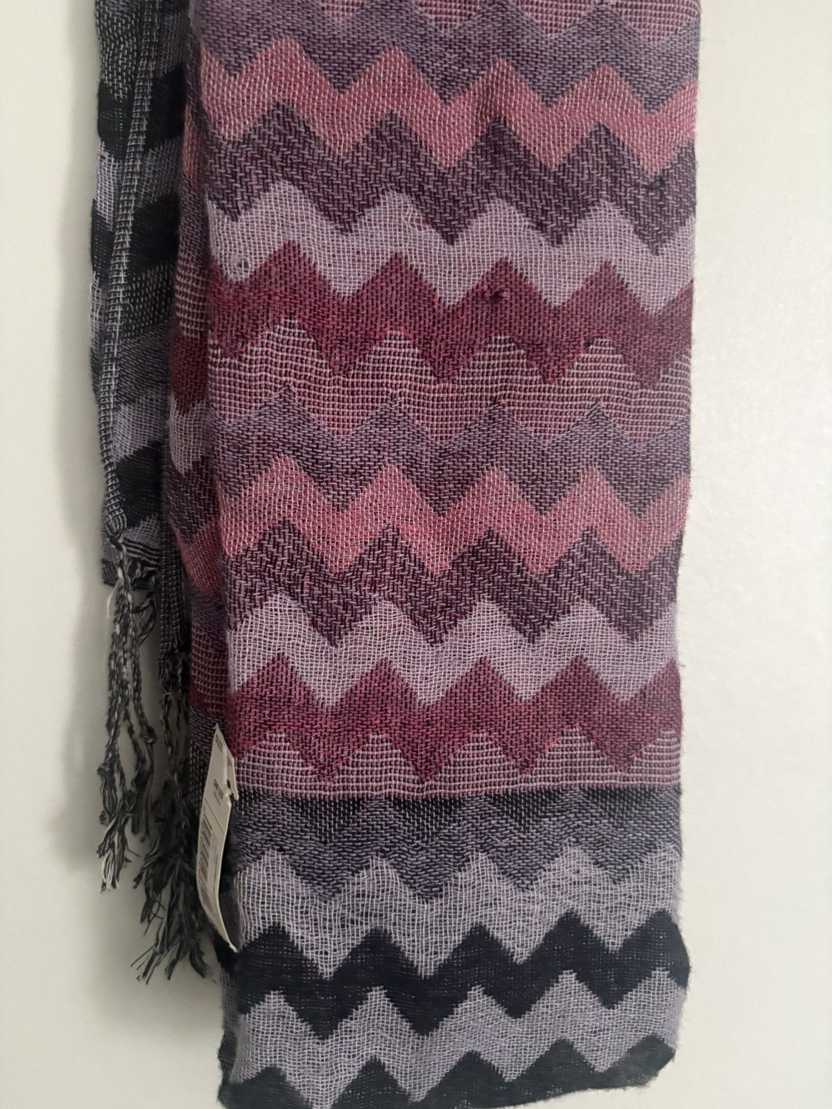 Other Nwt Chevron Patterned wrap/Scarf in Purple tones Size ONE SIZE - 2 Thumbnail