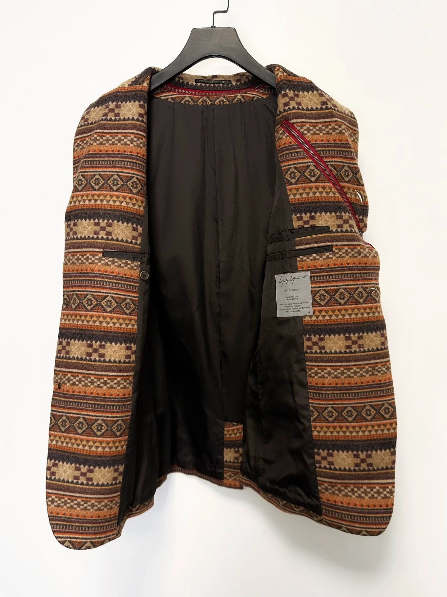 Yohji Yamamoto Yohji Yamamoto 14AW Totem Zipper Runway Jacket Size US XL / EU 56 / 4 - 3 Thumbnail